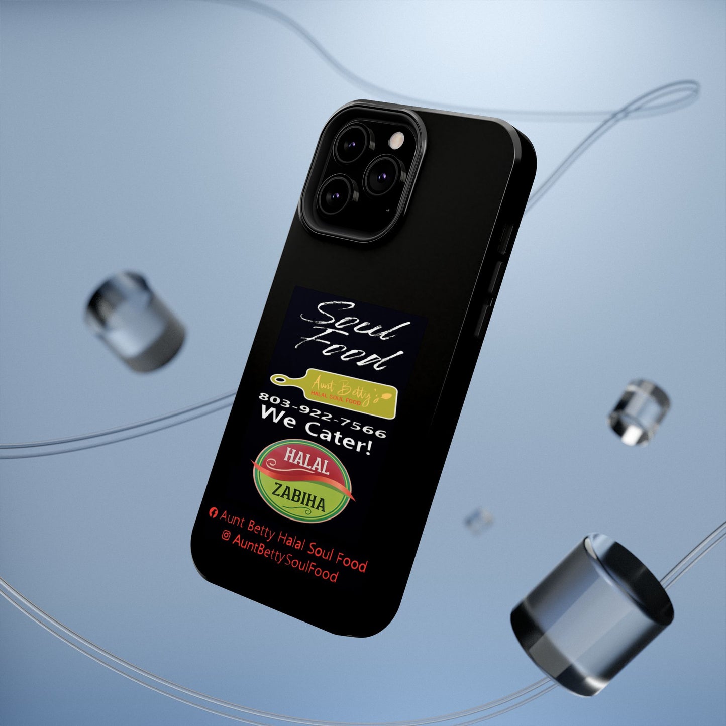 Aunt Betty's Soul Food - Custom - Iphones ONLY - Impact-Resistant Cases