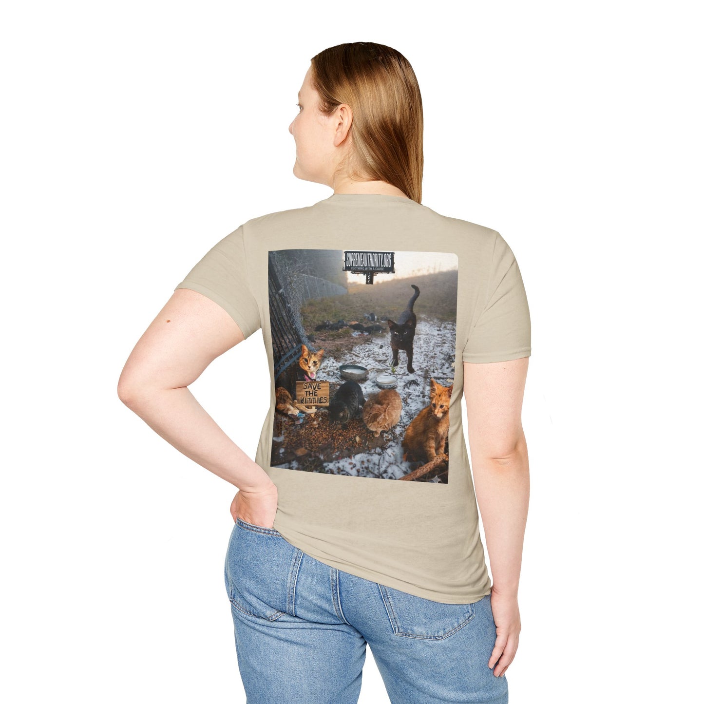 SAVE THE KITTIES 2 - Unisex Soft style T-Shirt