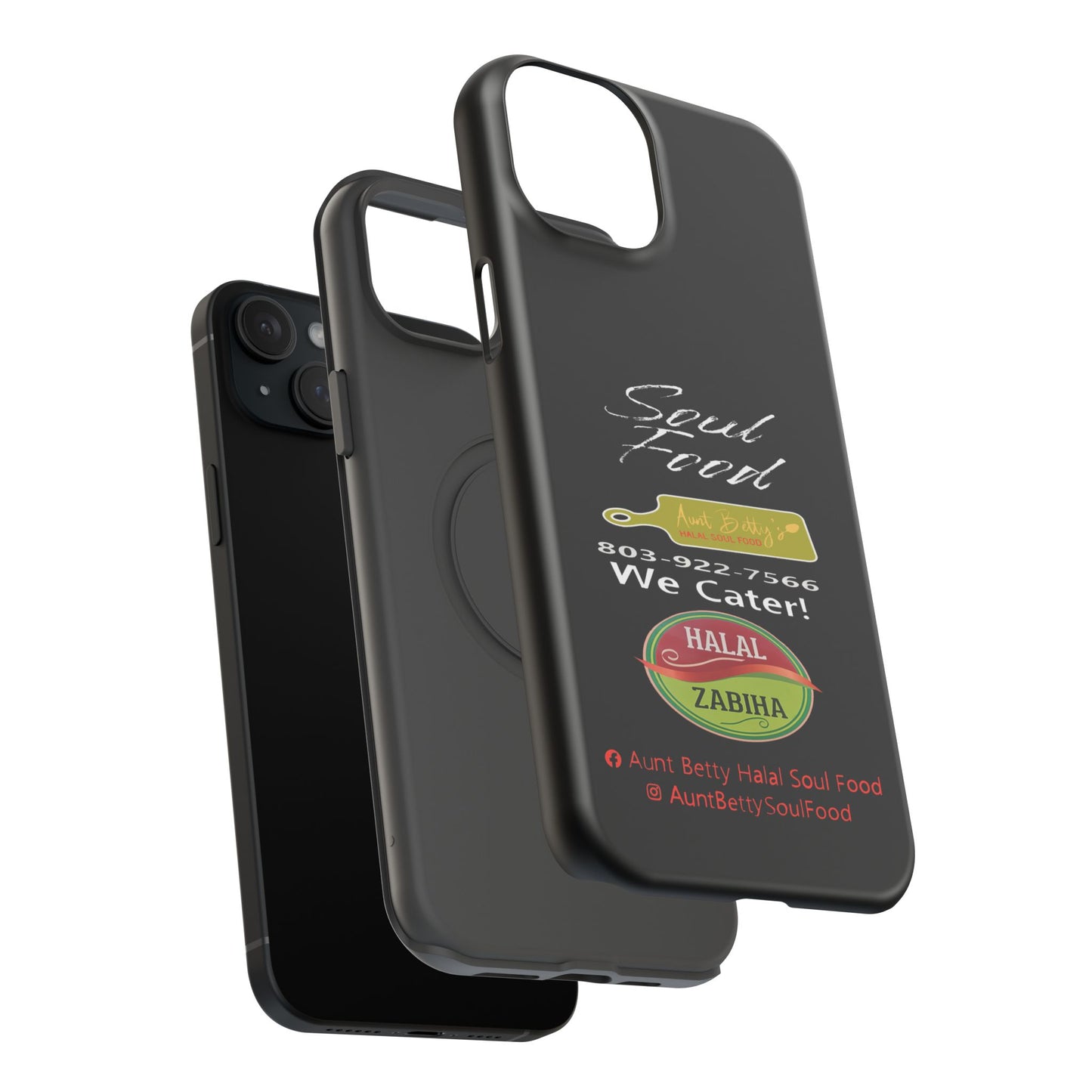 Aunt Betty's Soul Food - Custom - Iphones ONLY - Impact-Resistant Cases
