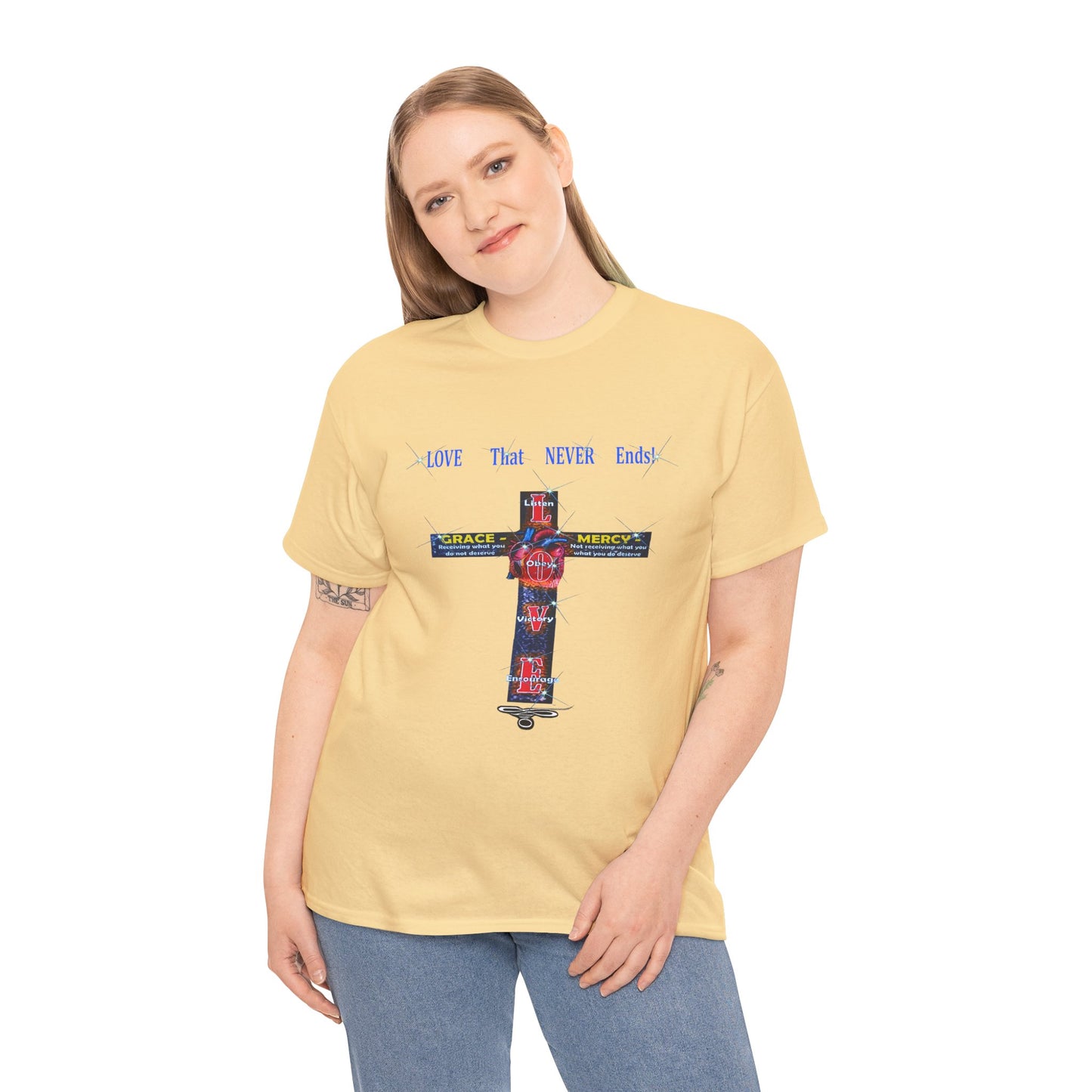 David Burgher Art -Unisex Heavy Cotton Tee