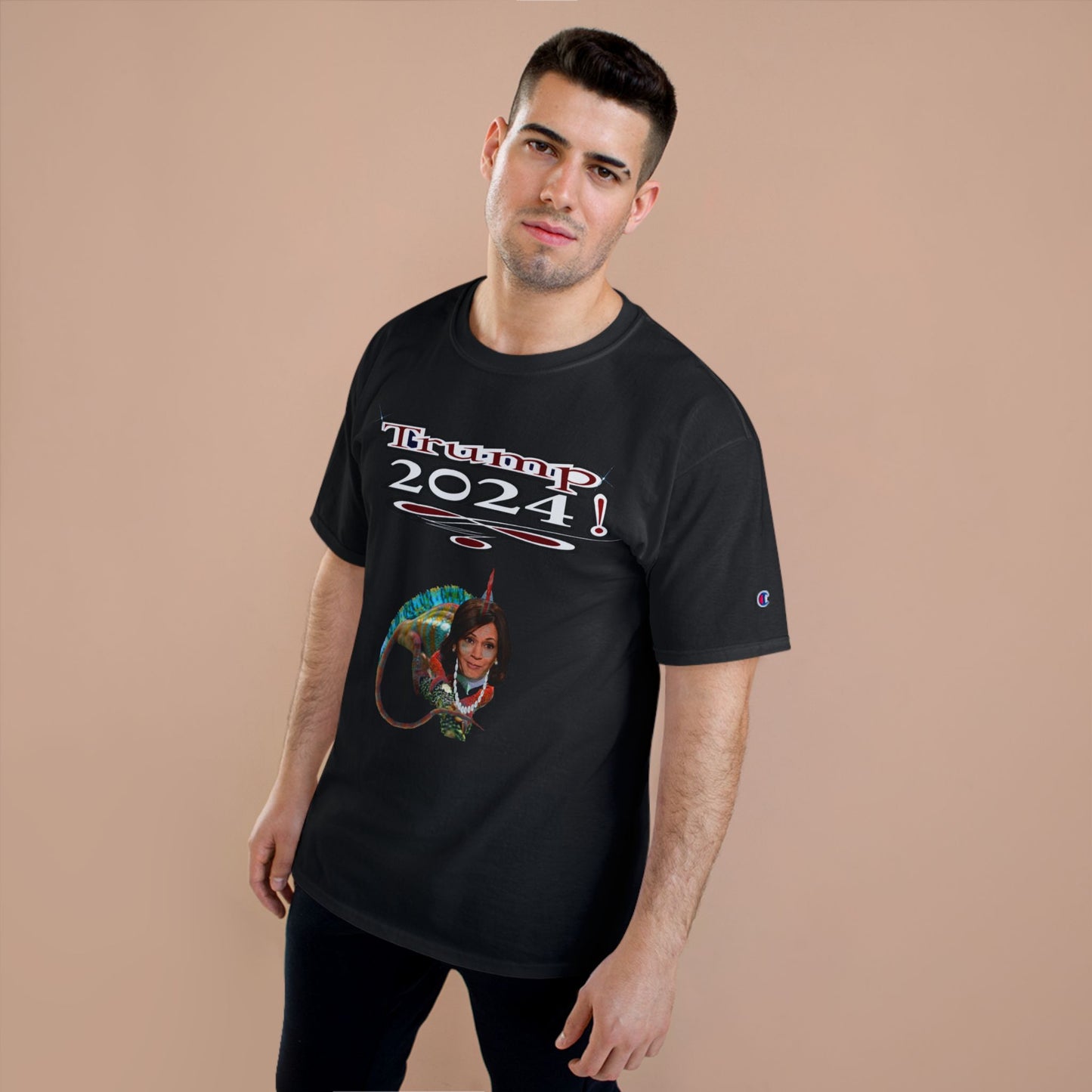 Trump Kamala Chameleon - Champion T-Shirt