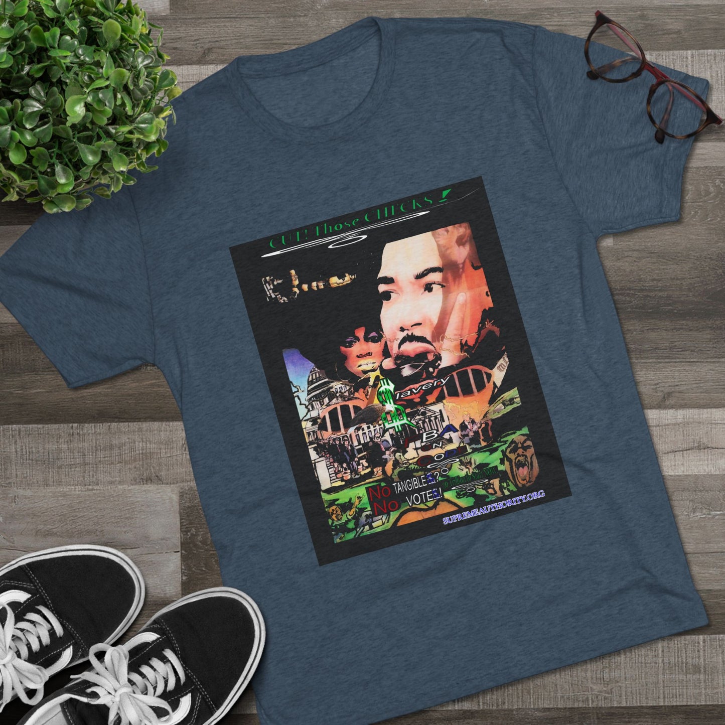 FBA On Code 1 -Unisex Tri-Blend Crew Tee