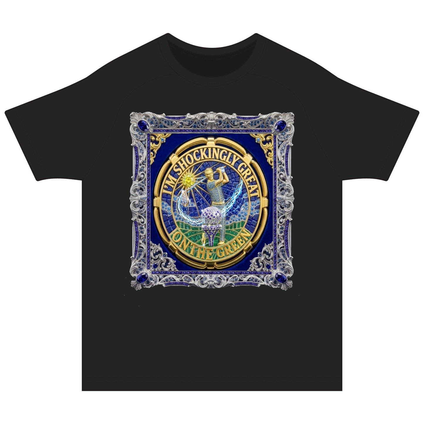 Golfing- Rash guard Tee