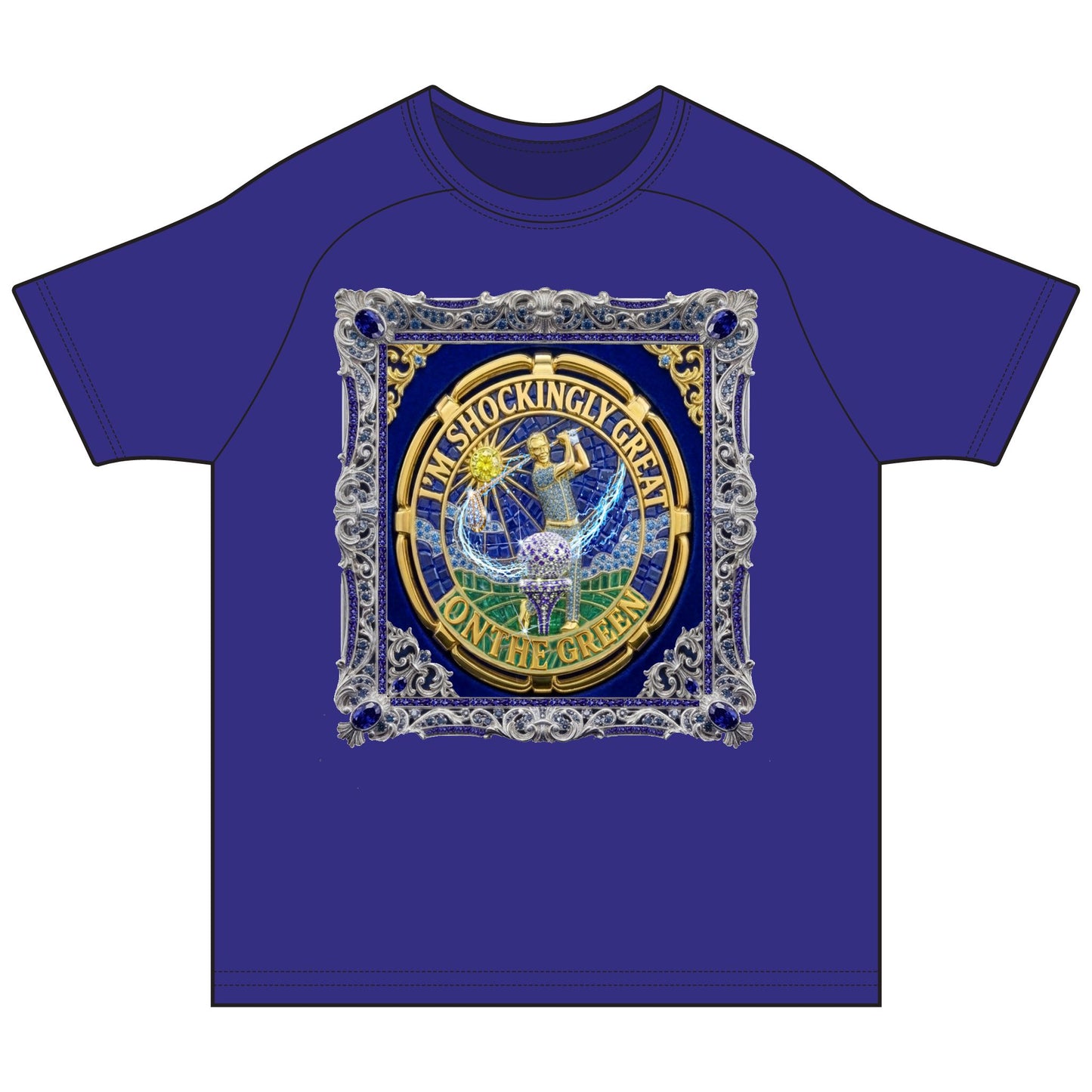 Golfing- Rash guard Tee
