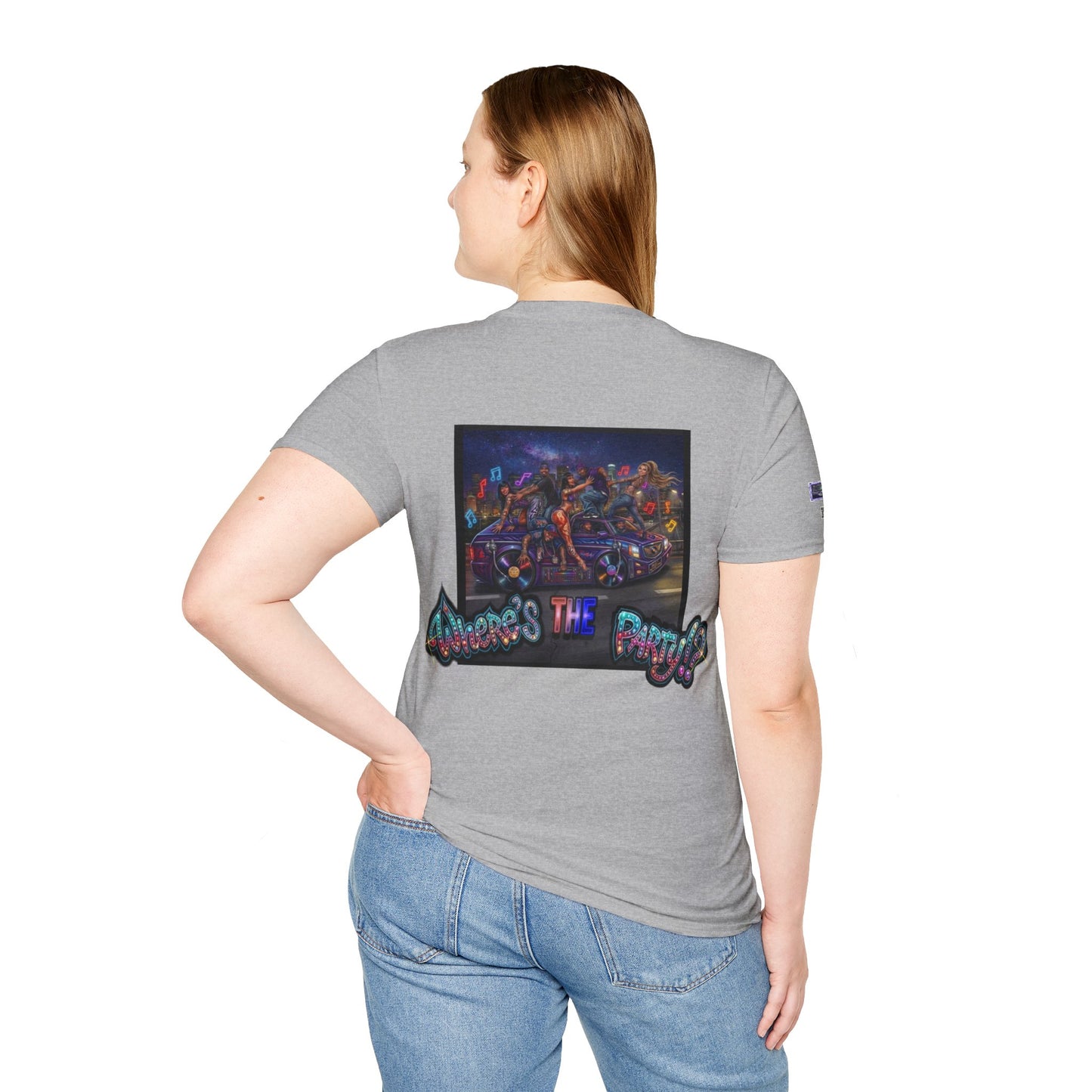 Where's  The Party FBA USA - Supreme Authority -Unisex Soft style T-Shirt