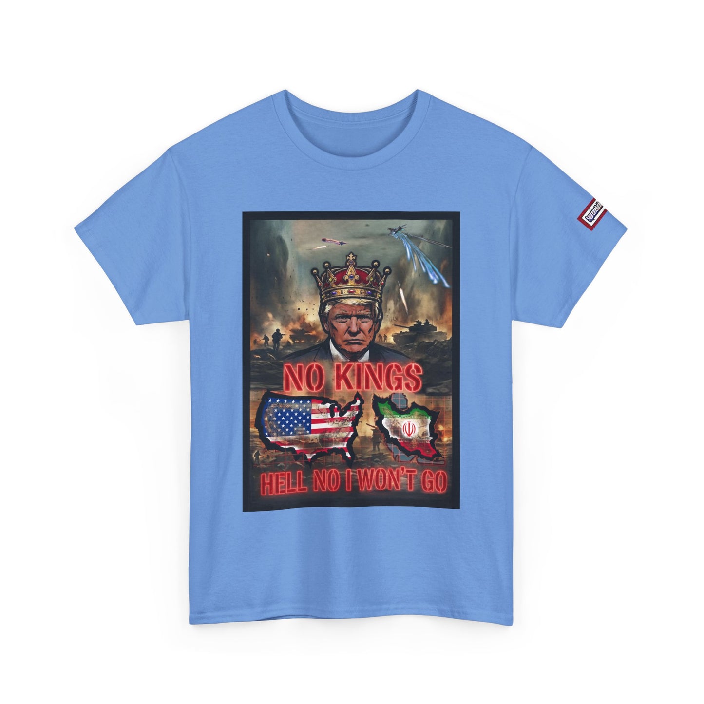 NO KINGS Banger Remix -Unisex Heavy Cotton Tee