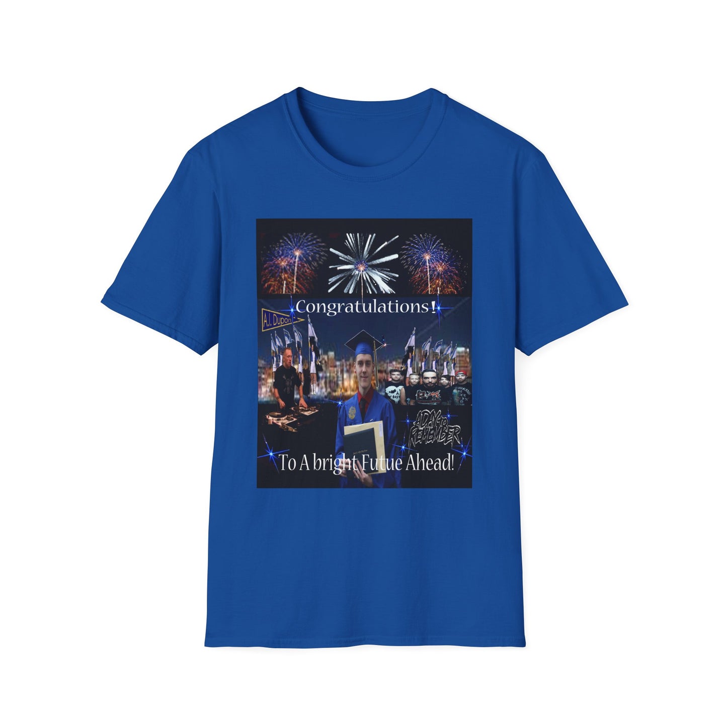 Custom  graduation -Unisex Softstyle T-Shirt