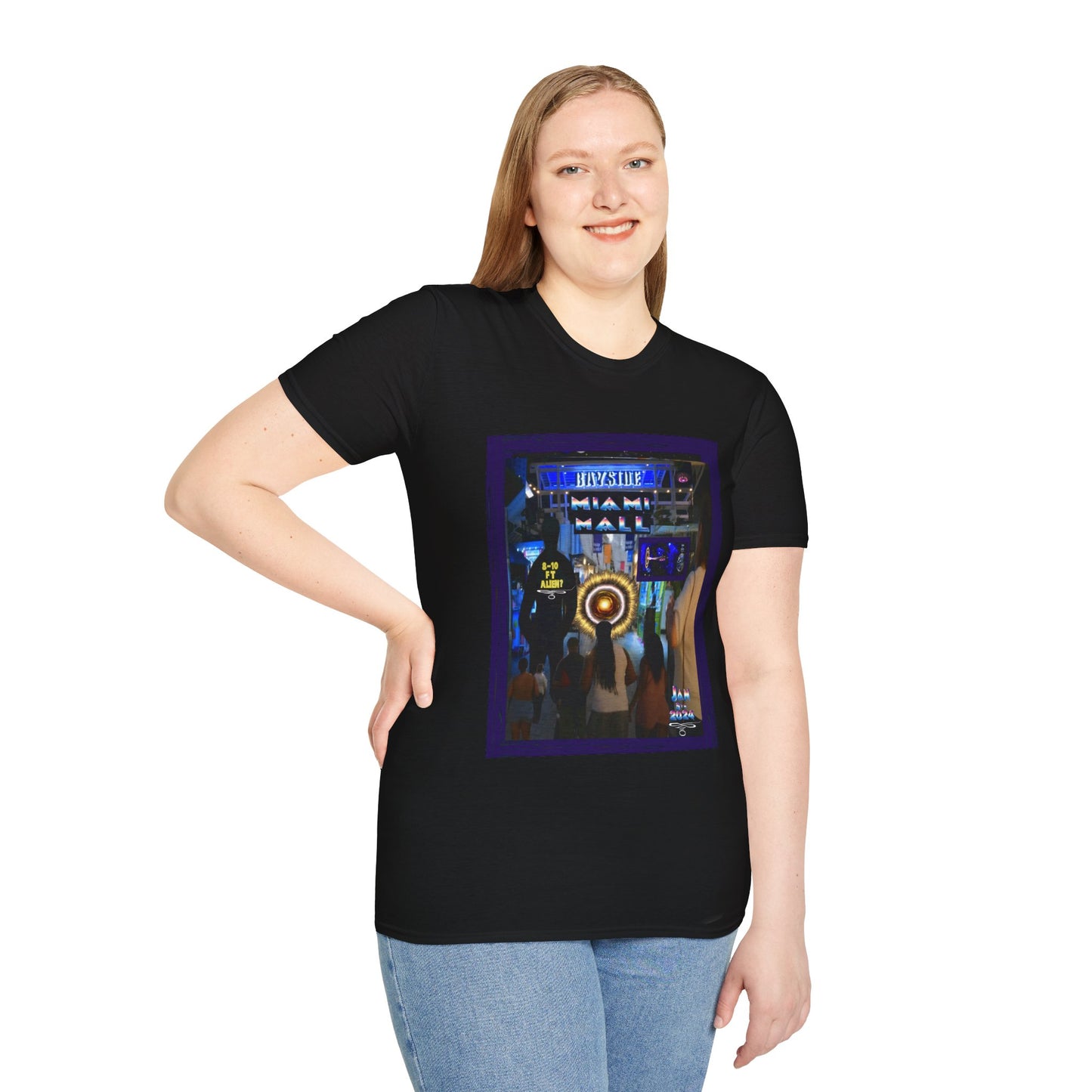Miami Alien Mall 2 - Unisex Softstyle T-Shirt
