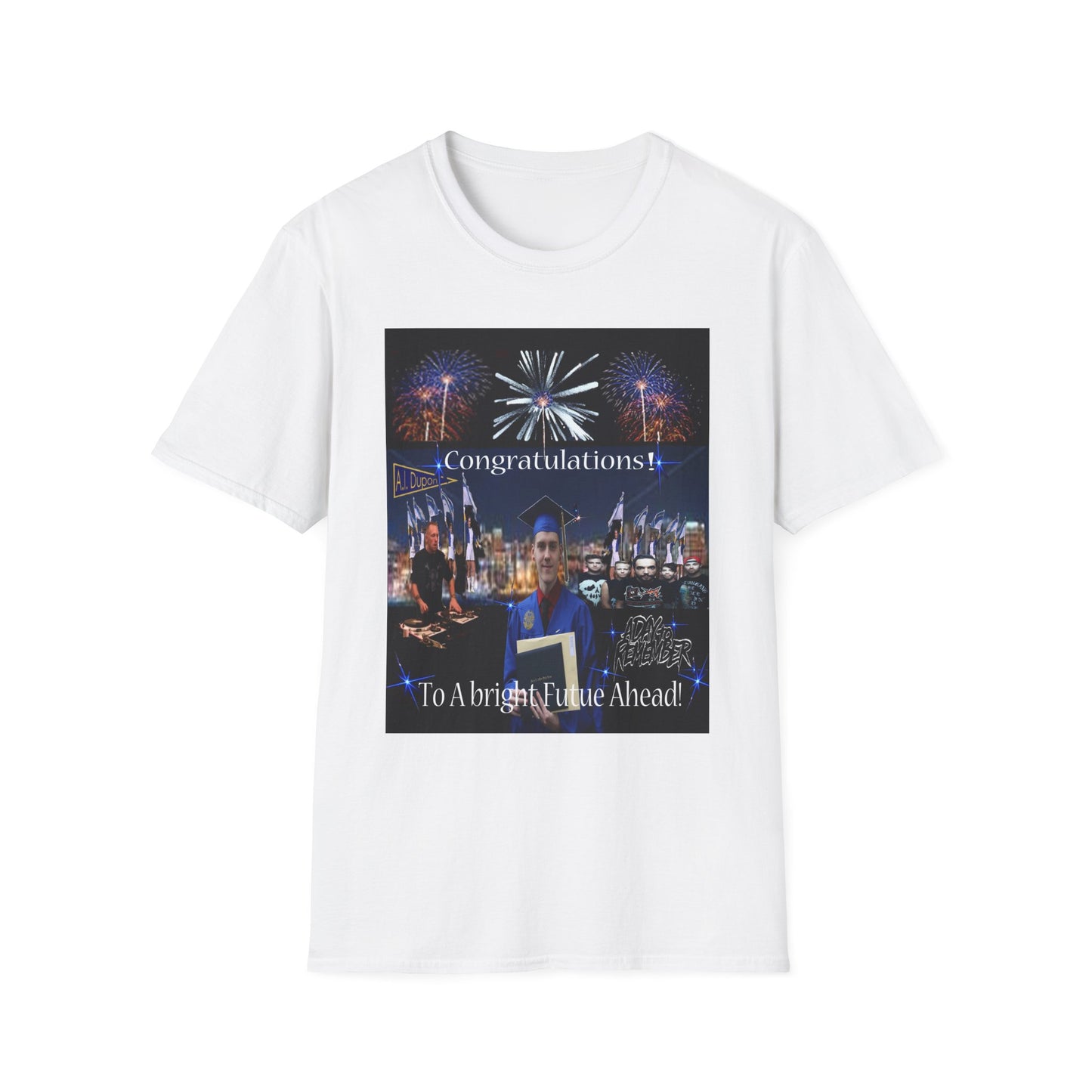 Custom  graduation -Unisex Softstyle T-Shirt