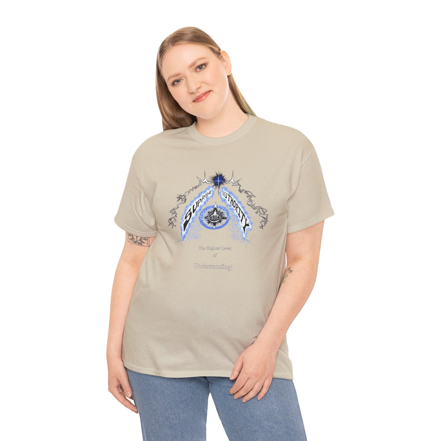 Copy of Supreme Authority  The Lord Is My Savior -Unisex Heavy Cotton Tee