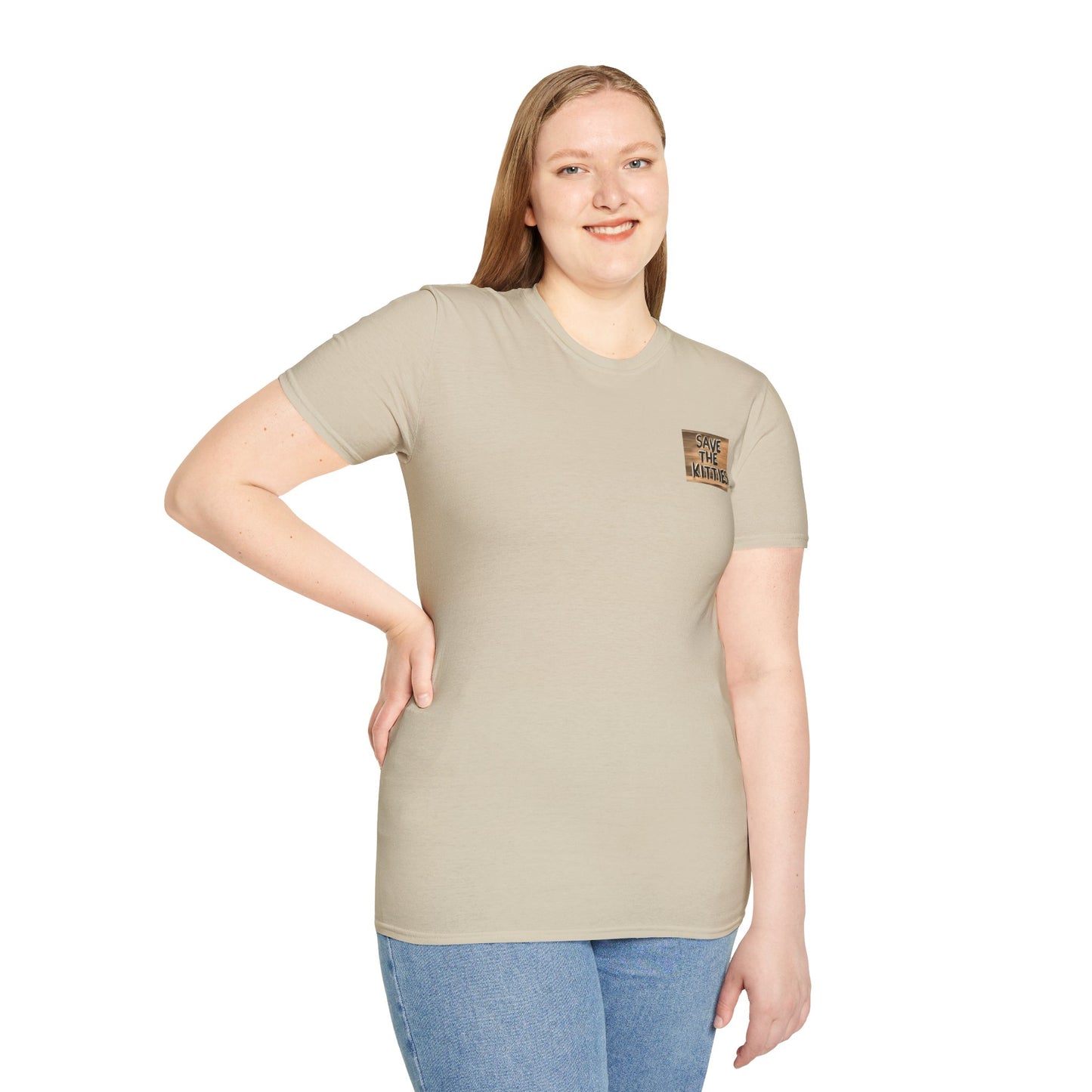 SAVE THE KITTIES 2 - Unisex Soft style T-Shirt