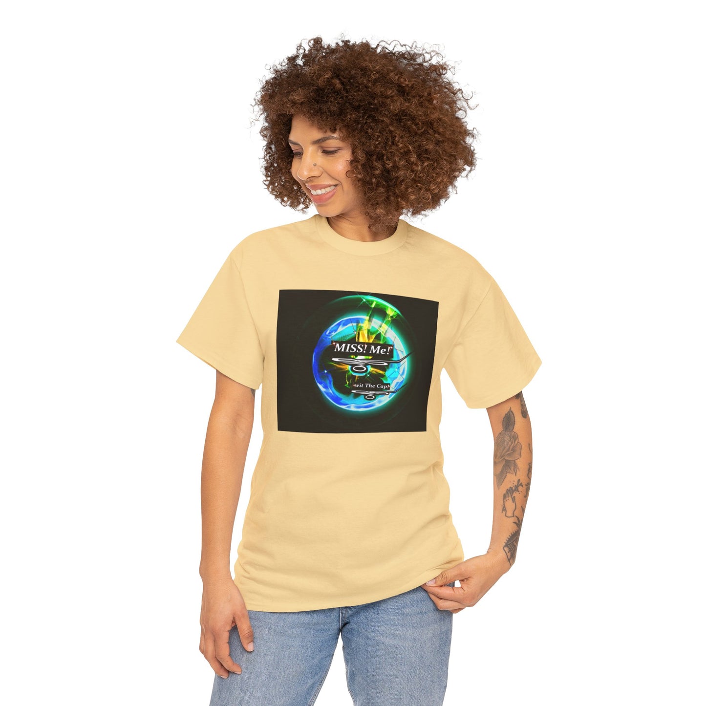 Copy of Miss Me! wit The Cap! -Unisex Heavy Cotton Tee