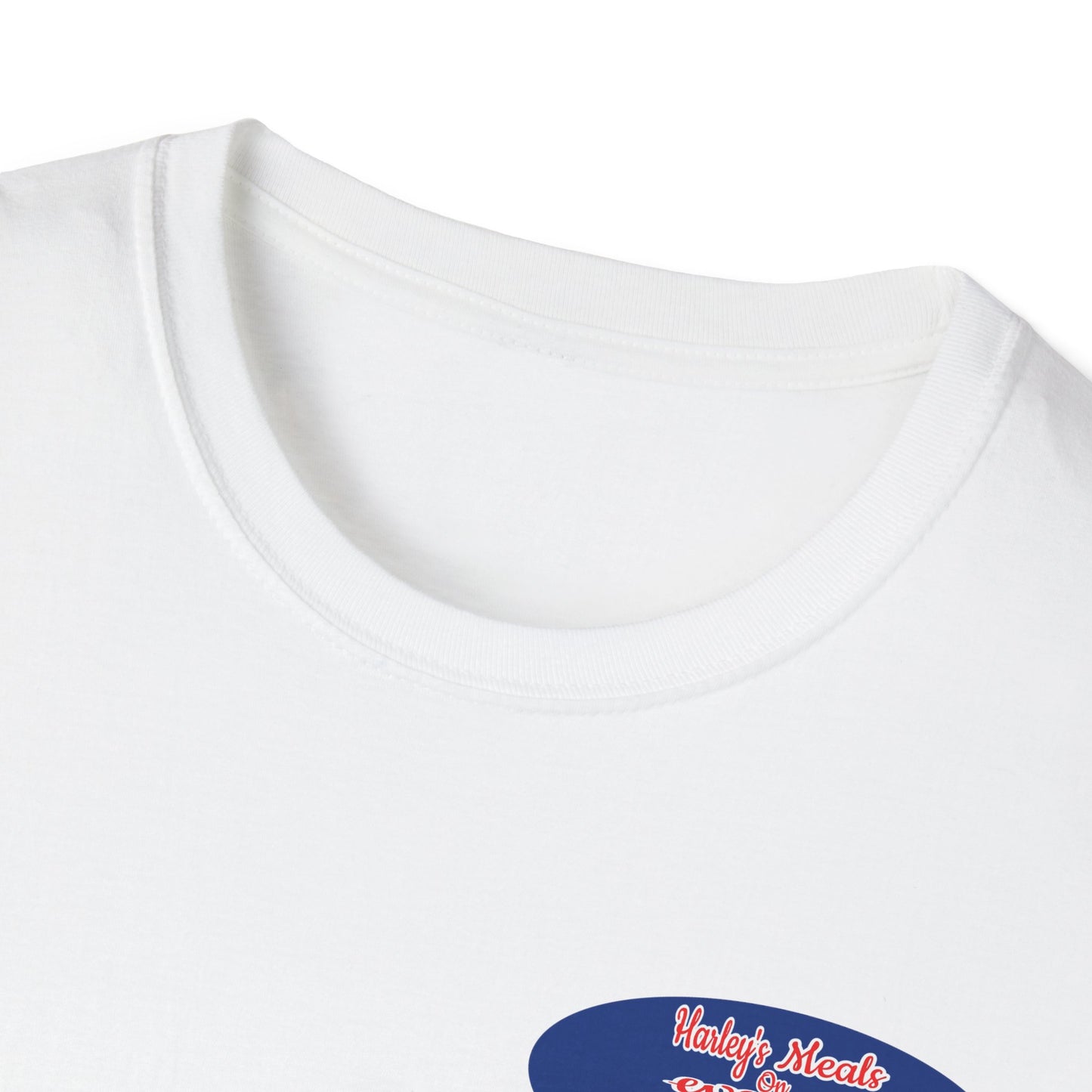 Harley's Meals On Wheels -Custom Unisex T-Shirt for Foodies, Great for Meal Delivery Services, Perfect for Events, Gift Idea for Food Lovers, Customizable Tee [...]