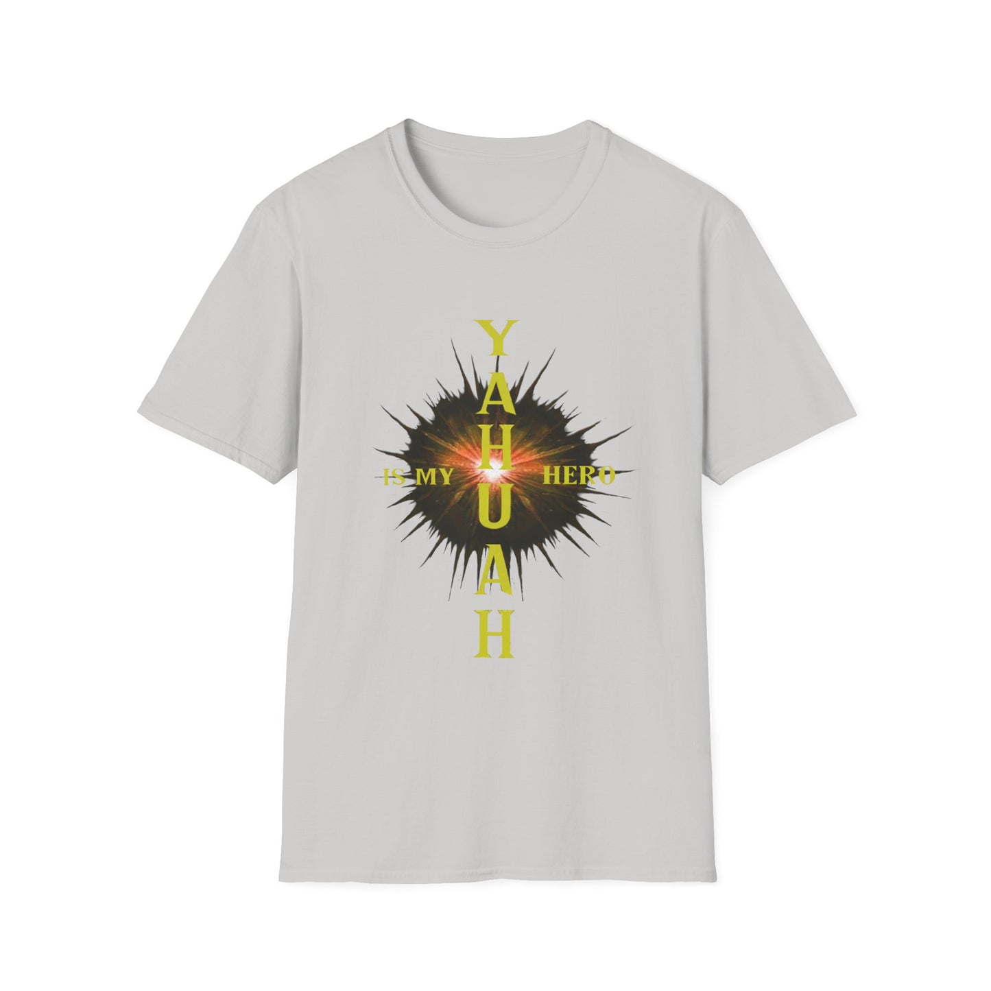 YAHUAH Is my HERO - Unisex Softstyle T-Shirt