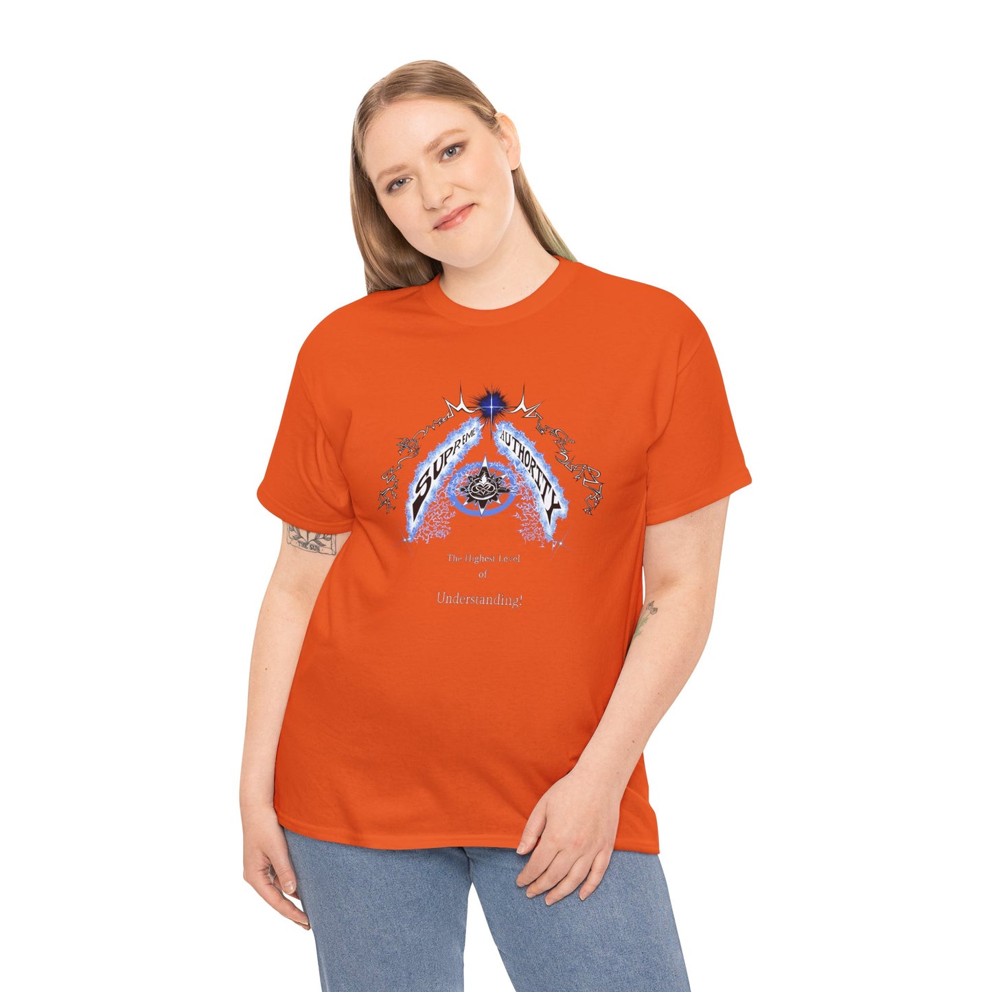 Copy of Supreme Authority  The Lord Is My Savior -Unisex Heavy Cotton Tee
