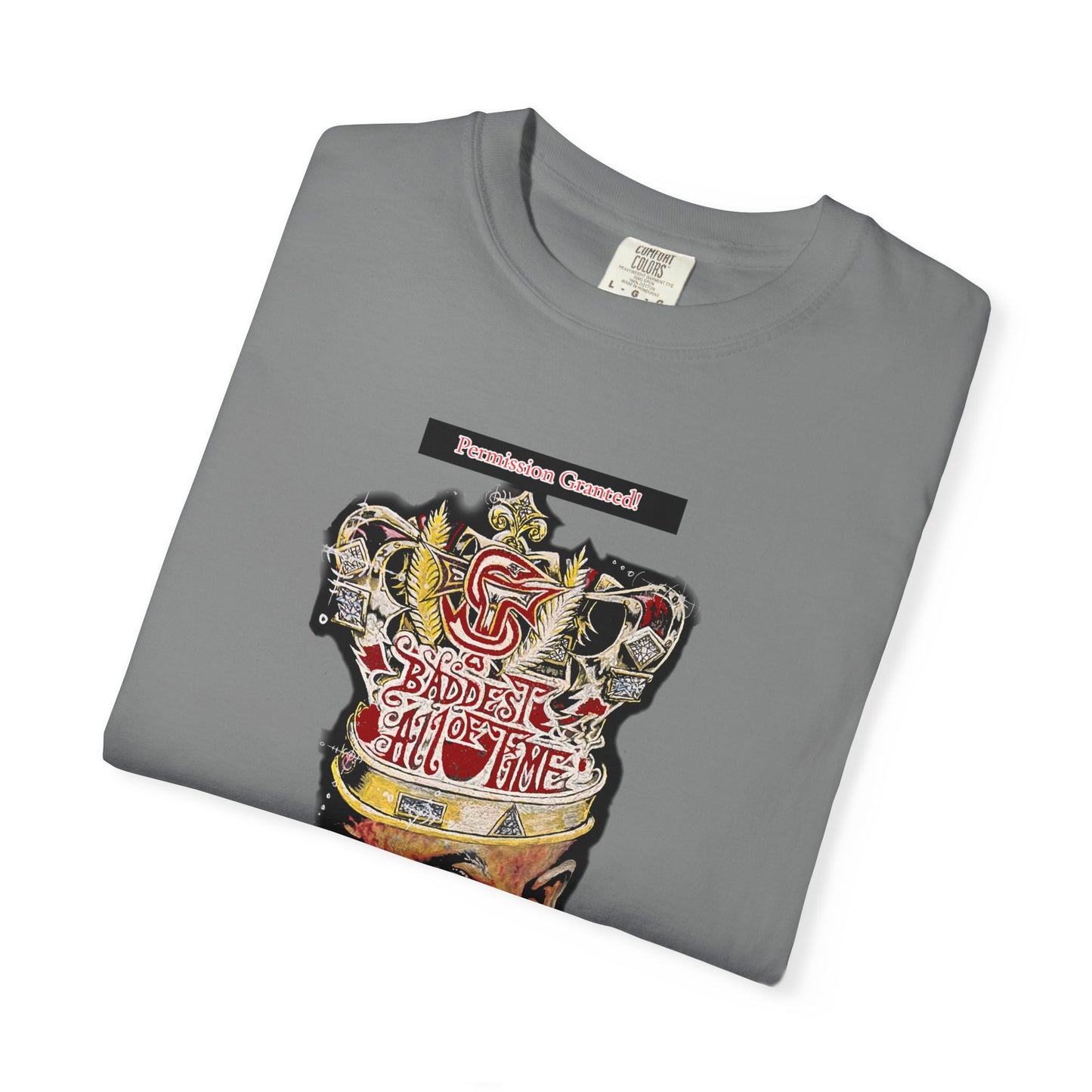 Permission Granted! Shane Taylor Portrait -Unisex Garment-Dyed T-shirt