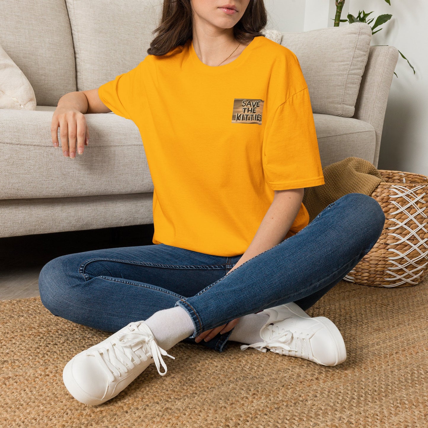 SAVE THE KITTIES - Cat Rescue Fund Raiser - Unisex Soft style T-Shirt