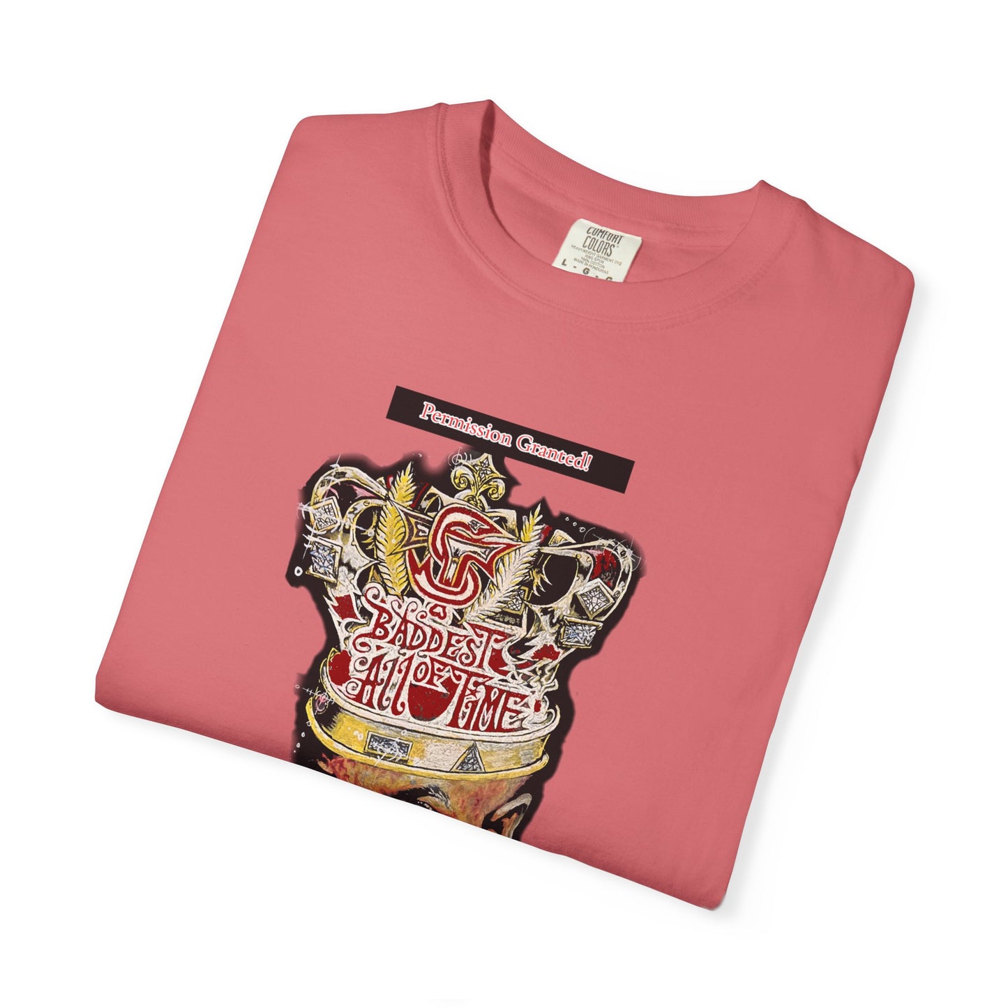 Permission Granted! Shane Taylor Portrait -Unisex Garment-Dyed T-shirt