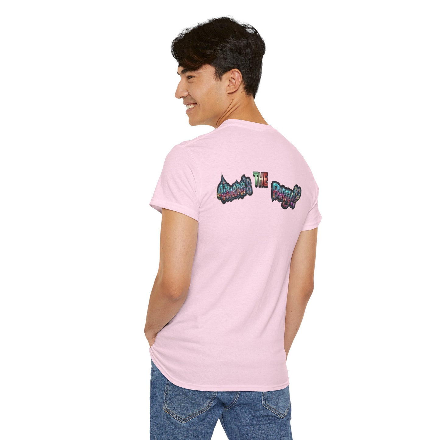 Where's The Party Italian Remix- Supreme Authority -Unisex Heavy Cotton Tee