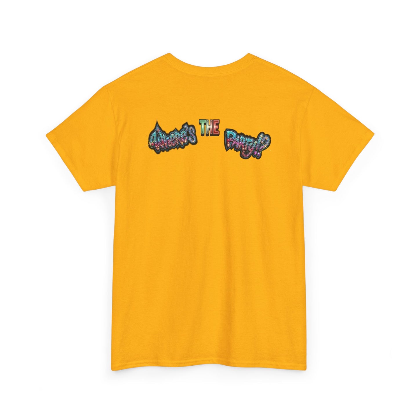 Where's The Party Italian Remix- Supreme Authority -Unisex Heavy Cotton Tee