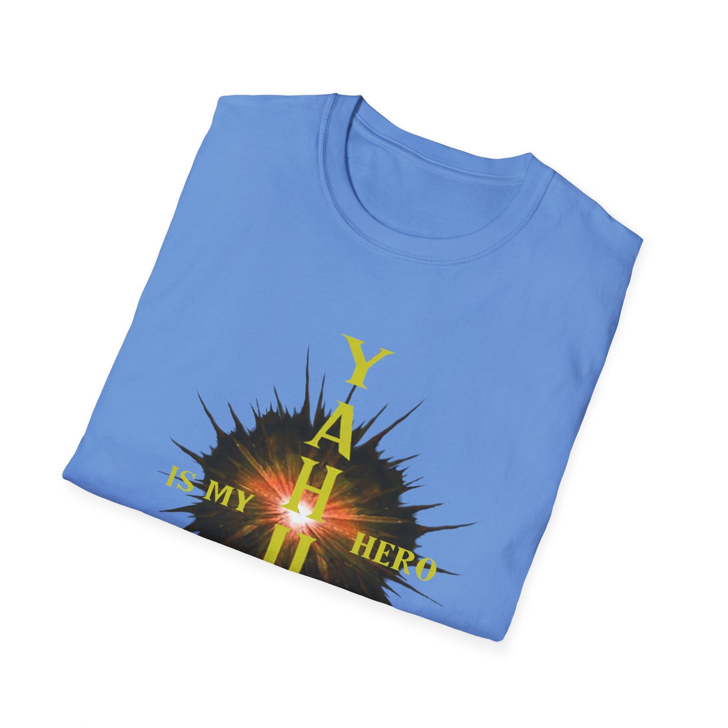 YAHUAH Is my HERO - Unisex Softstyle T-Shirt
