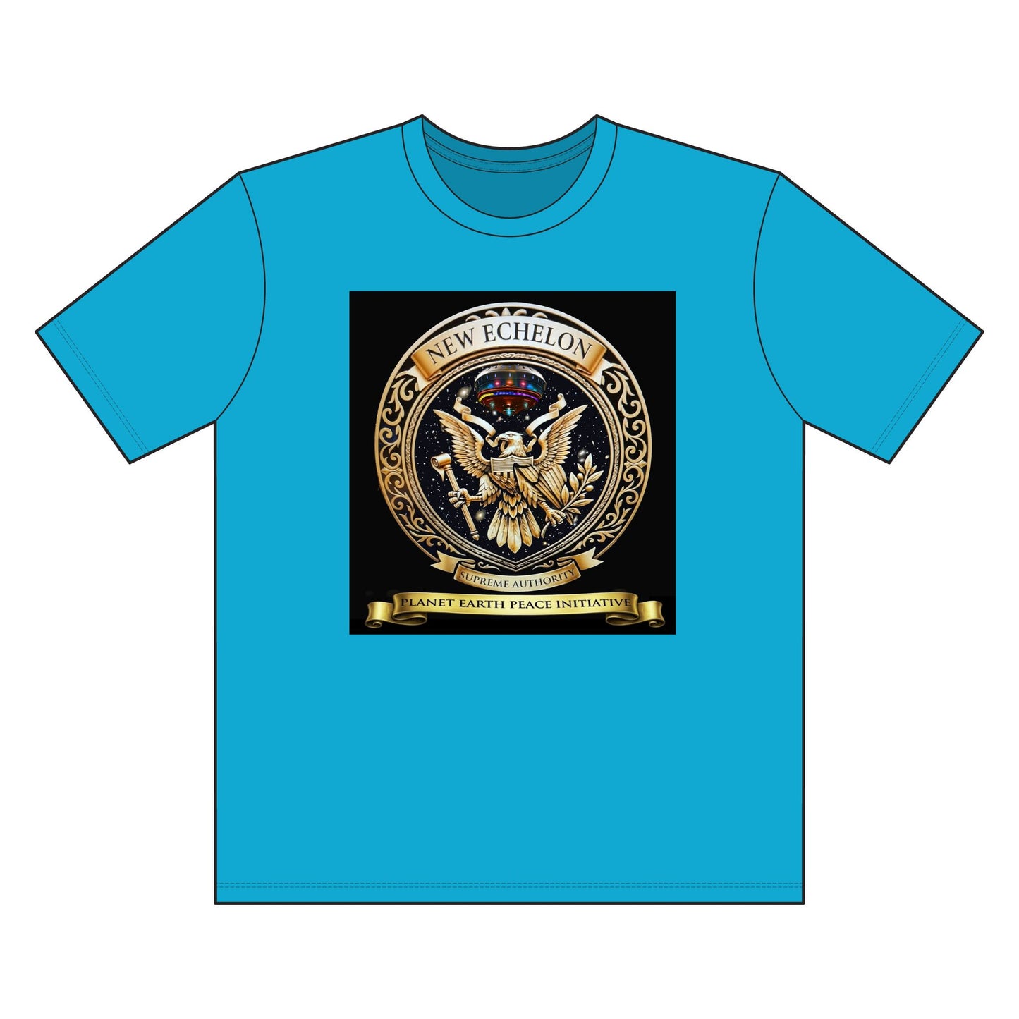 Planet Earth Peace Initiative - New Echelon - Supreme Authority -Tall Posi Charge Competitor Tee