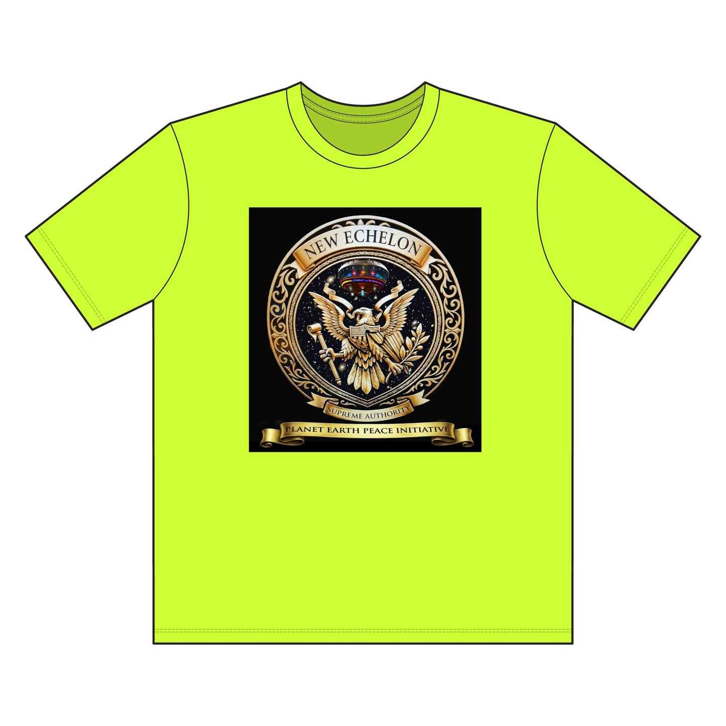 Planet Earth Peace Initiative - New Echelon - Supreme Authority -Tall Posi Charge Competitor Tee