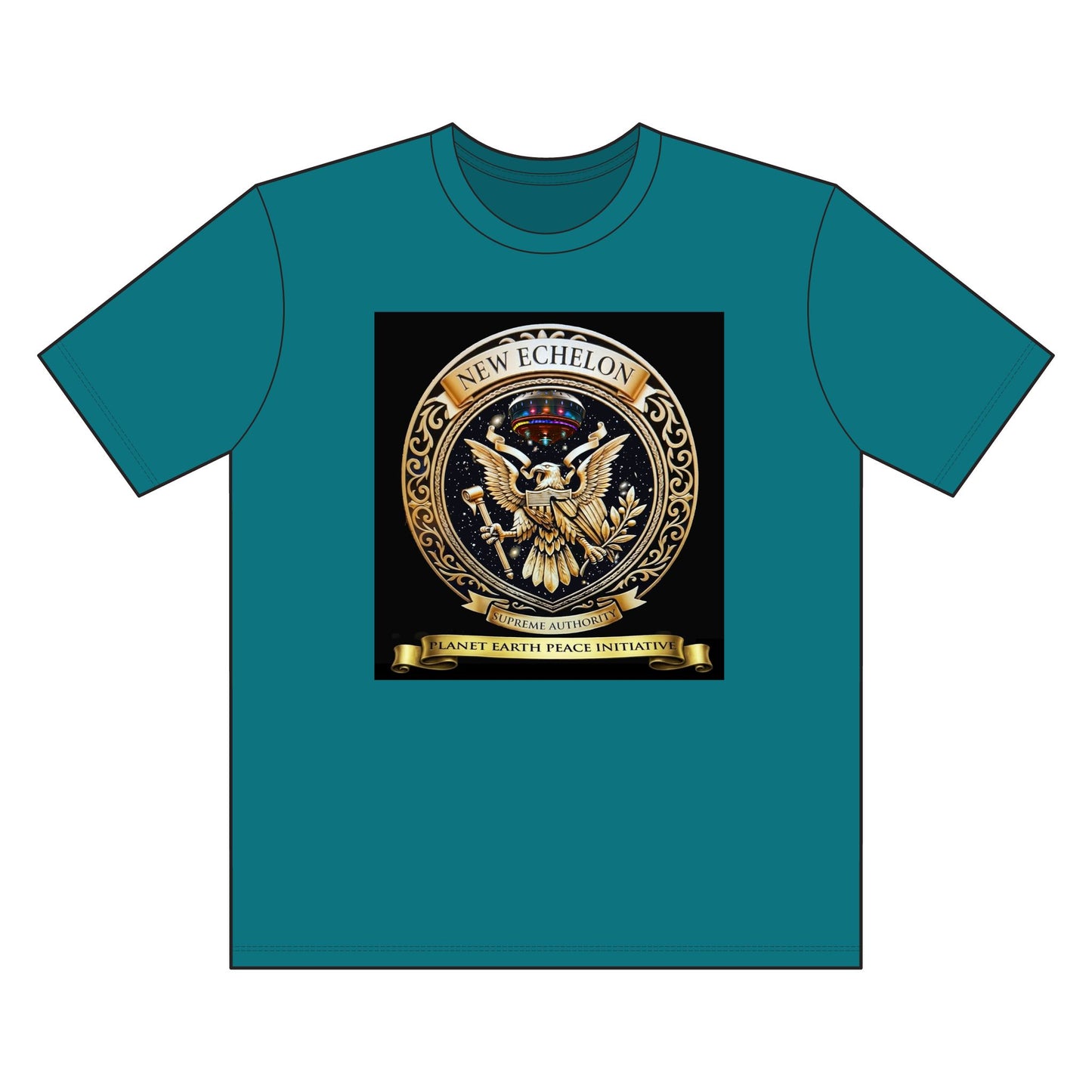 Planet Earth Peace Initiative - New Echelon - Supreme Authority -Tall Posi Charge Competitor Tee