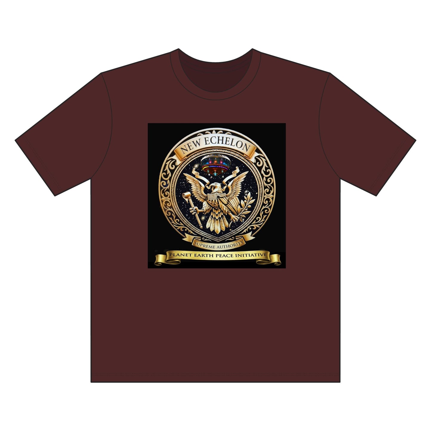 Planet Earth Peace Initiative - New Echelon - Supreme Authority -Tall Posi Charge Competitor Tee