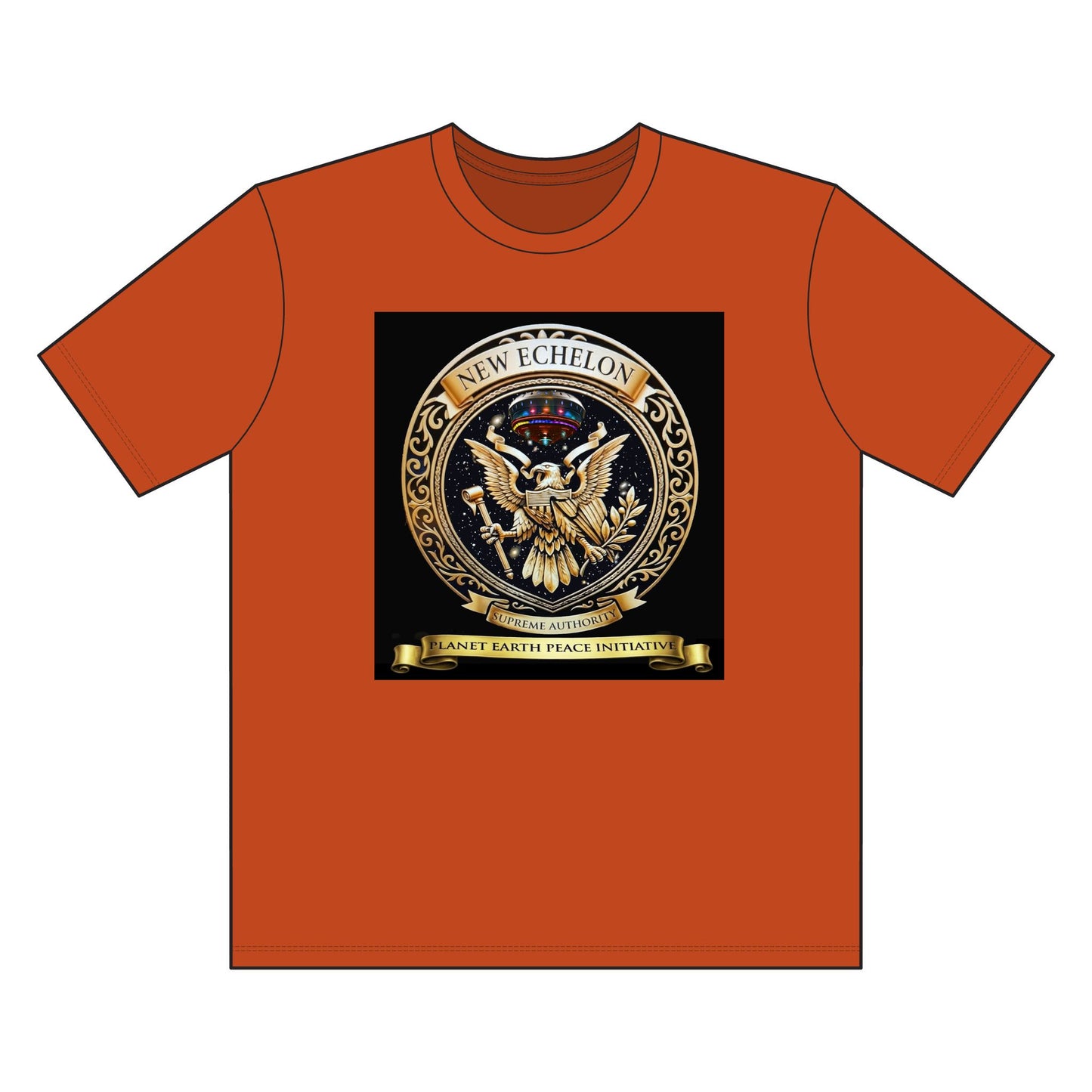 Planet Earth Peace Initiative - New Echelon - Supreme Authority -Tall Posi Charge Competitor Tee
