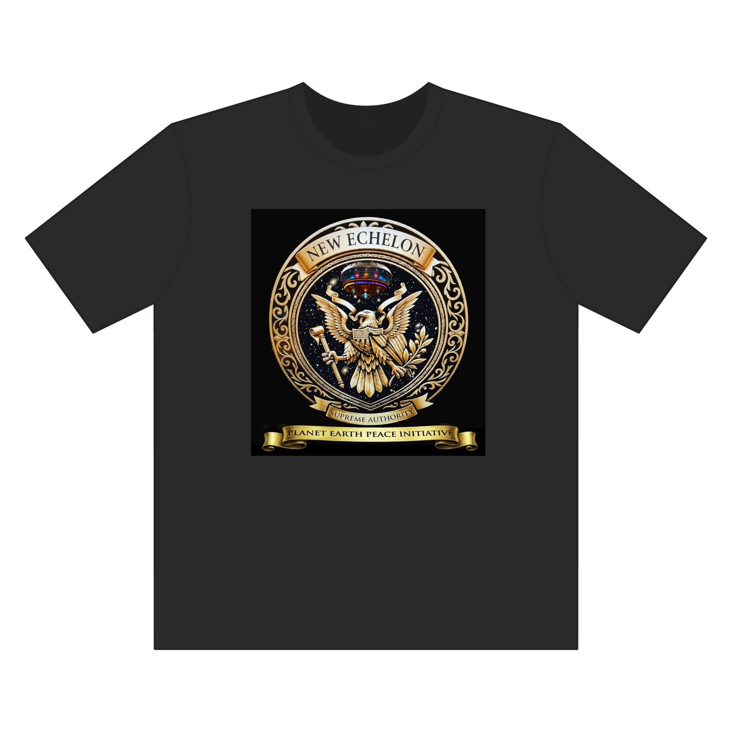 Planet Earth Peace Initiative - New Echelon - Supreme Authority -Tall Posi Charge Competitor Tee