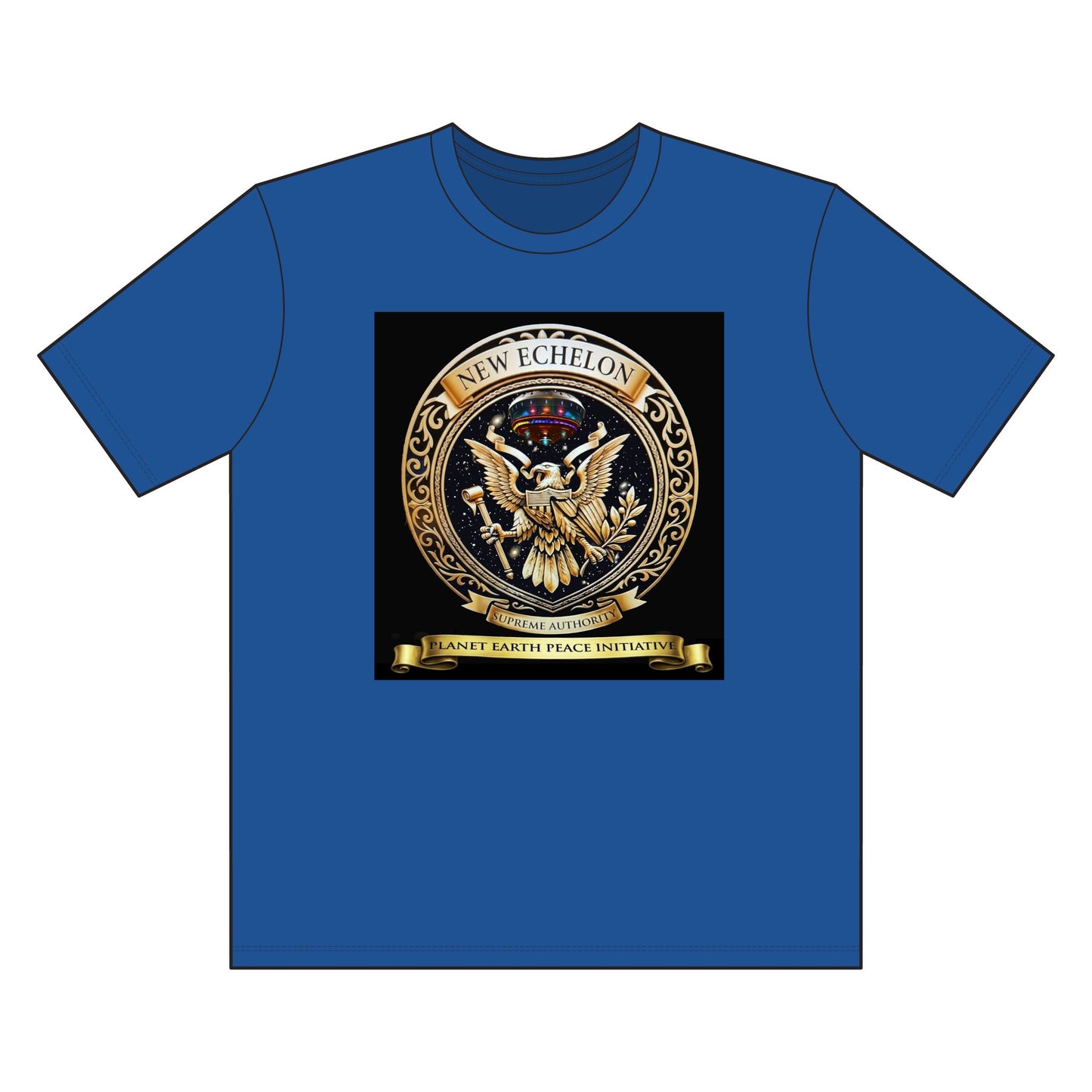 Planet Earth Peace Initiative - New Echelon - Supreme Authority -Tall Posi Charge Competitor Tee