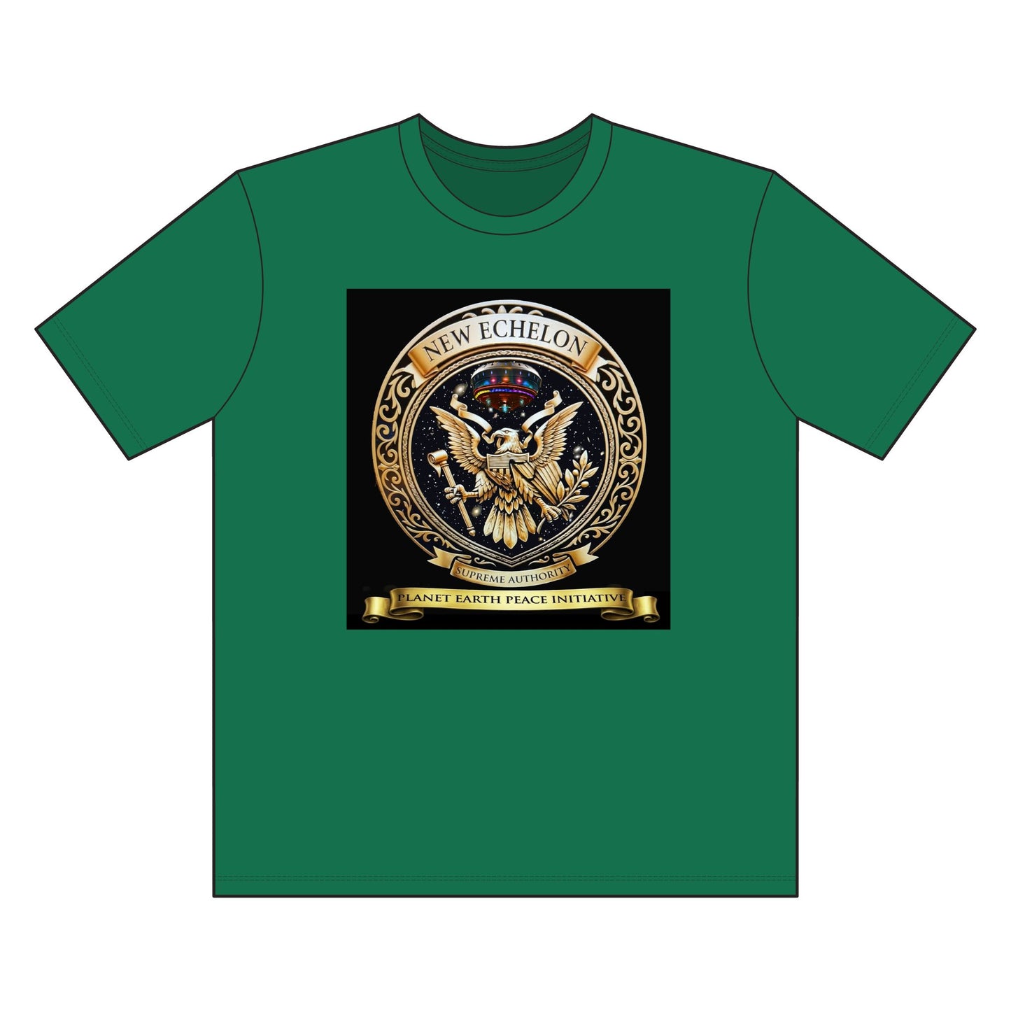 Planet Earth Peace Initiative - New Echelon - Supreme Authority -Tall Posi Charge Competitor Tee