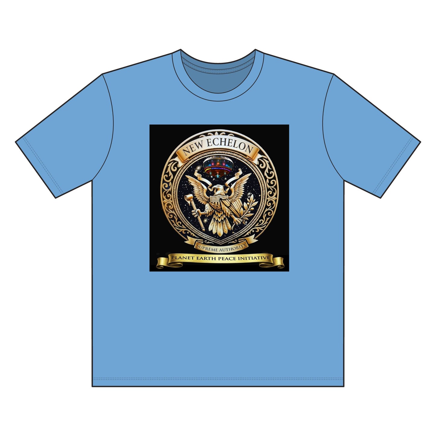 Planet Earth Peace Initiative - New Echelon - Supreme Authority -Tall Posi Charge Competitor Tee