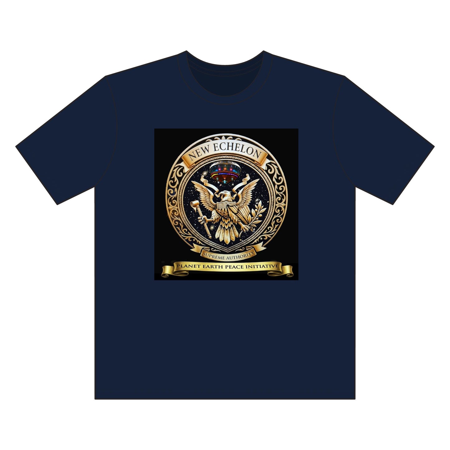Planet Earth Peace Initiative - New Echelon - Supreme Authority -Tall Posi Charge Competitor Tee