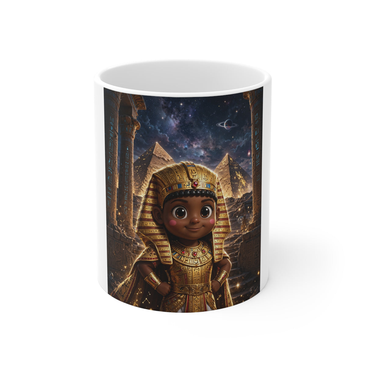 SEFU — Cinematic Little Pharaoh from the Stars — Kids Mug