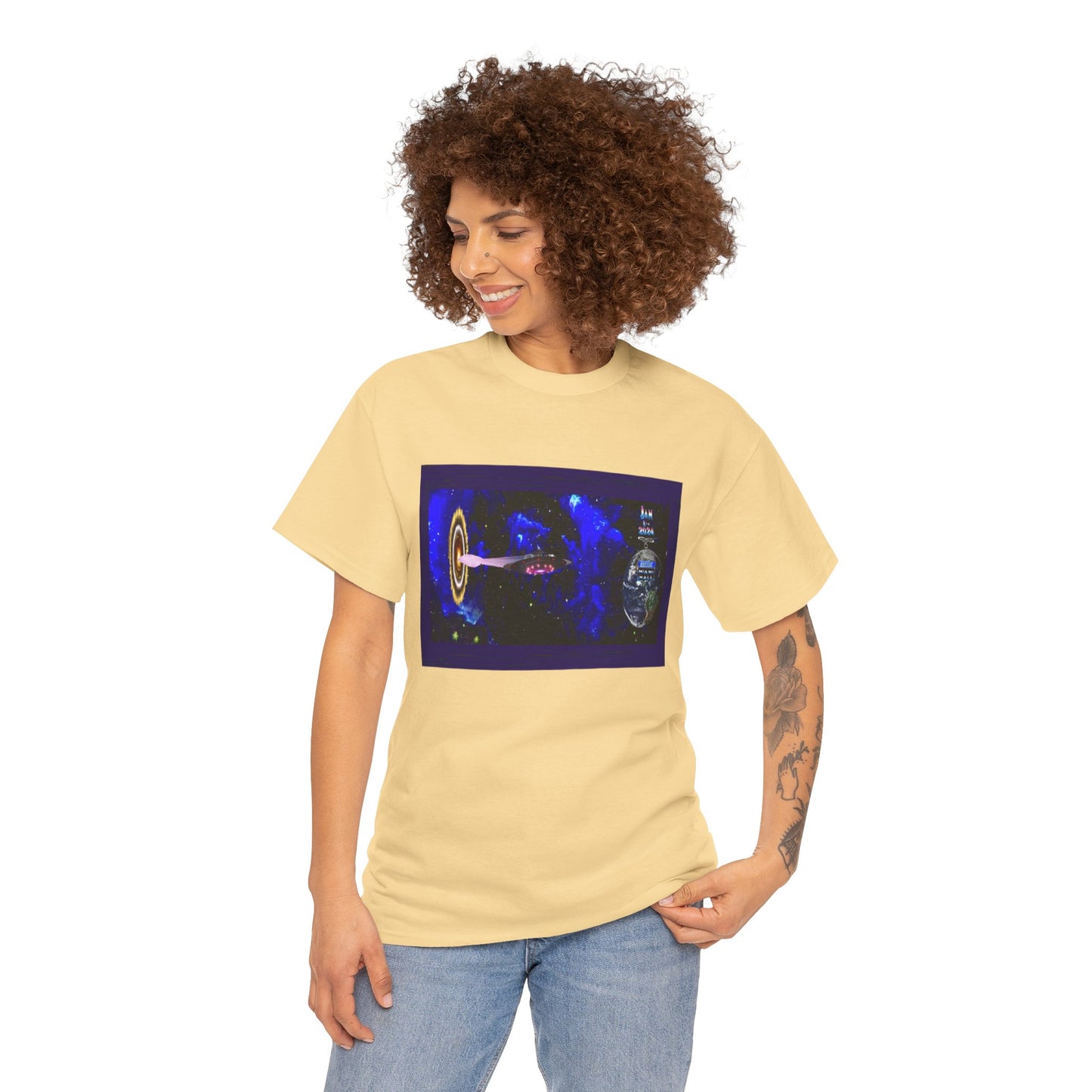 Miami Alien Mall 1 - Unisex Heavy Cotton Tee