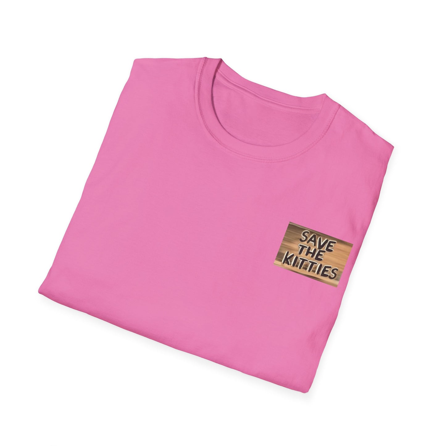 SAVE THE KITTIES 2 - Unisex Soft style T-Shirt