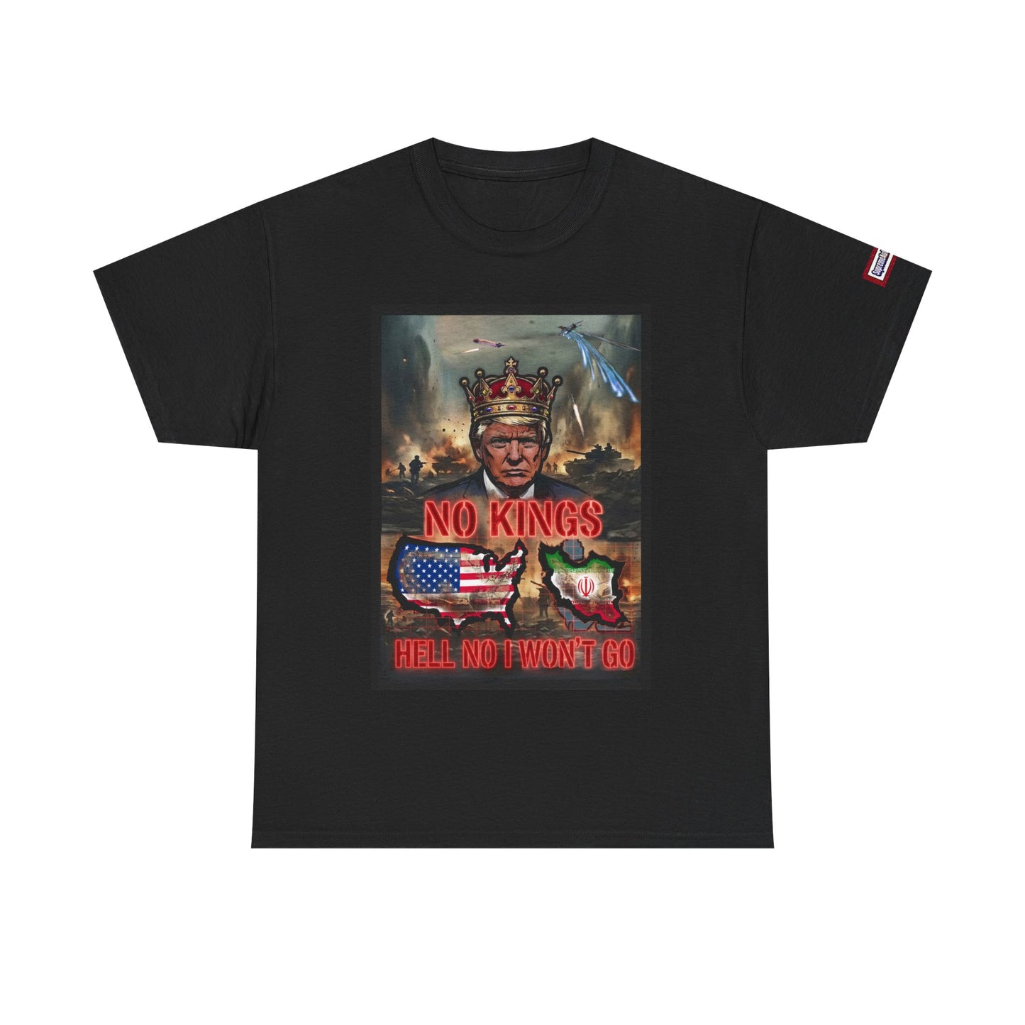 NO KINGS Banger Remix -Unisex Heavy Cotton Tee