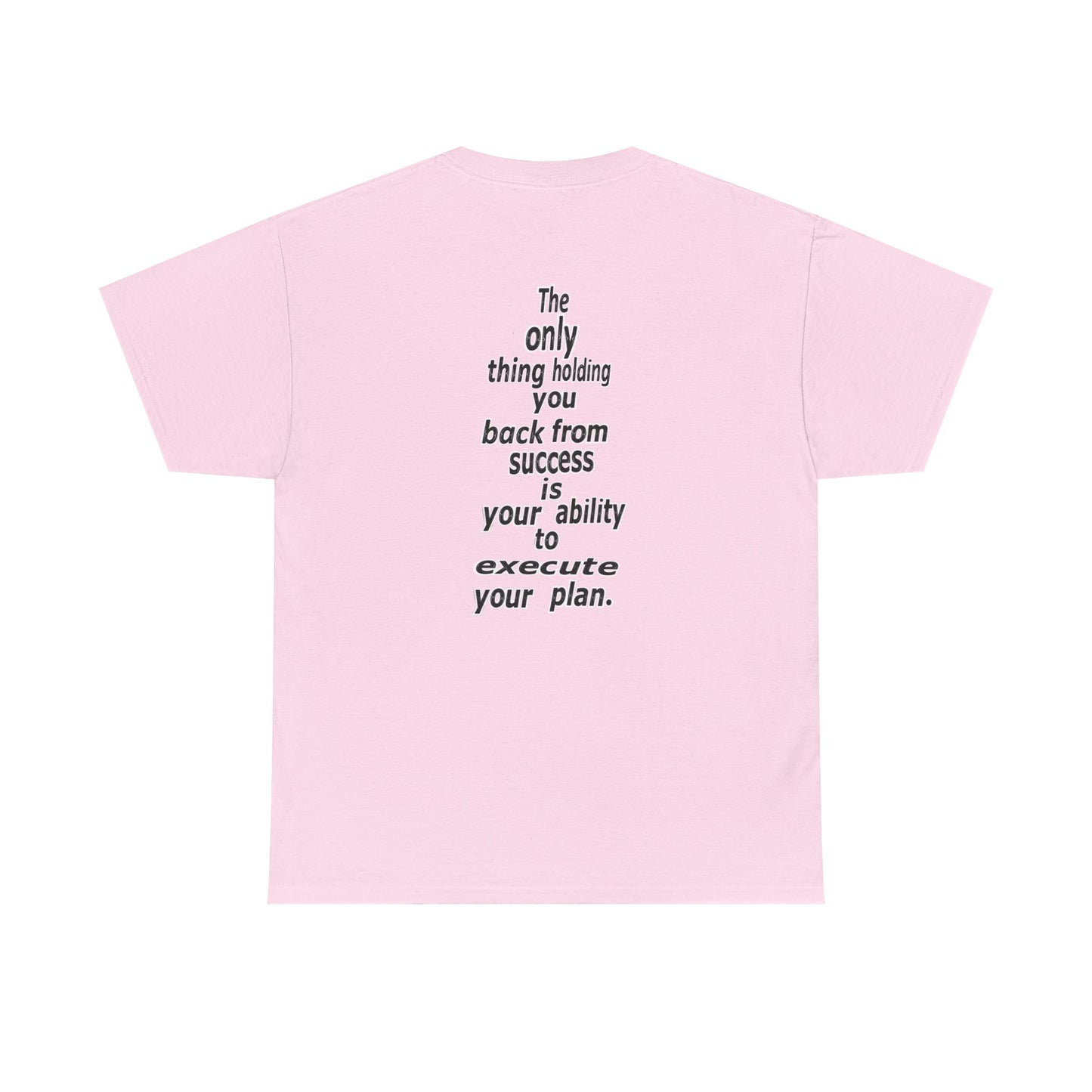 Copy of Million Dollar Mentality 2 w/ Life Hack Unisex Heavy Cotton Tee