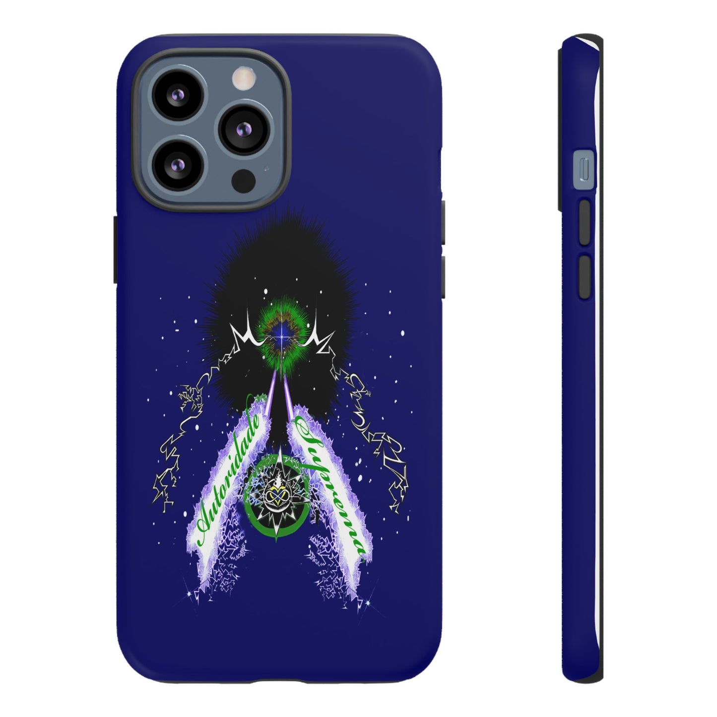 Autoridade Suprema- Portuguese -Drk blue Iphone only! -Tough Cases