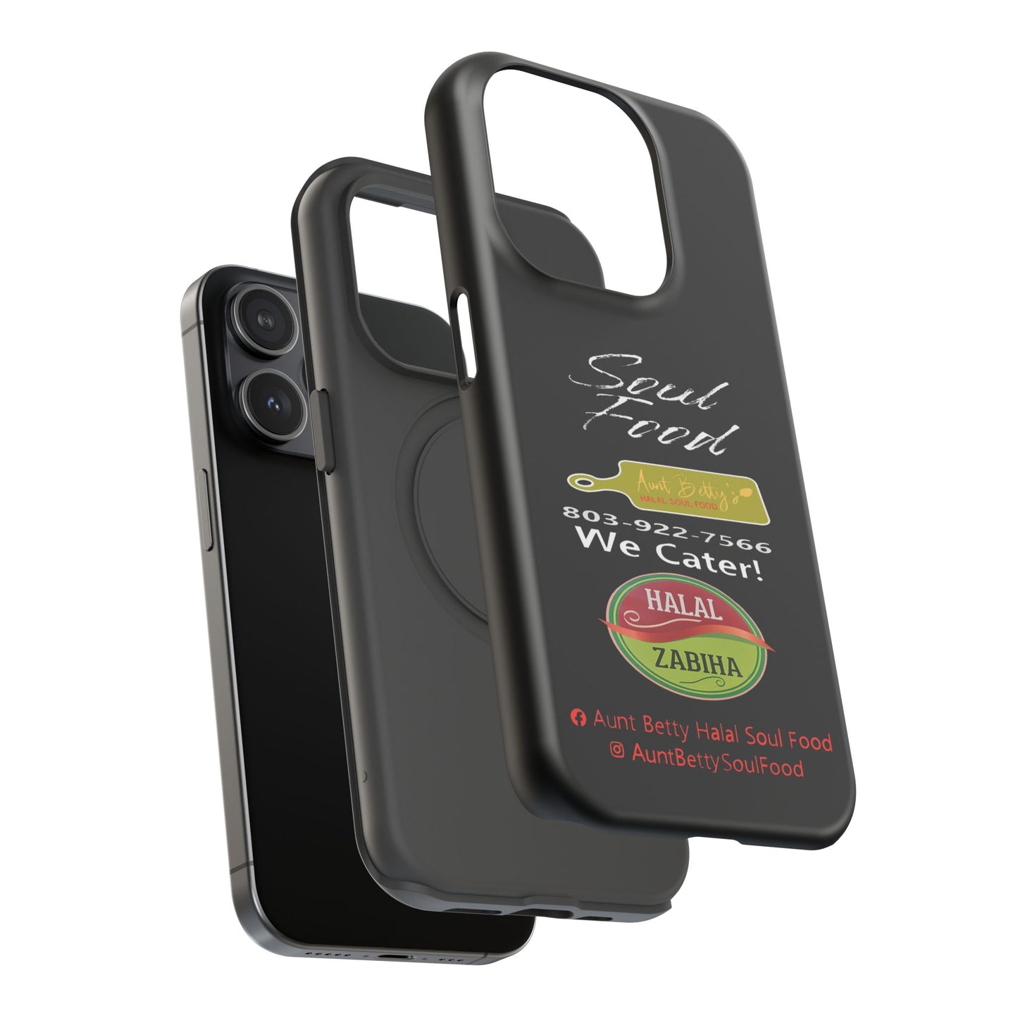 Aunt Betty's Soul Food - Custom - Iphones ONLY - Impact-Resistant Cases