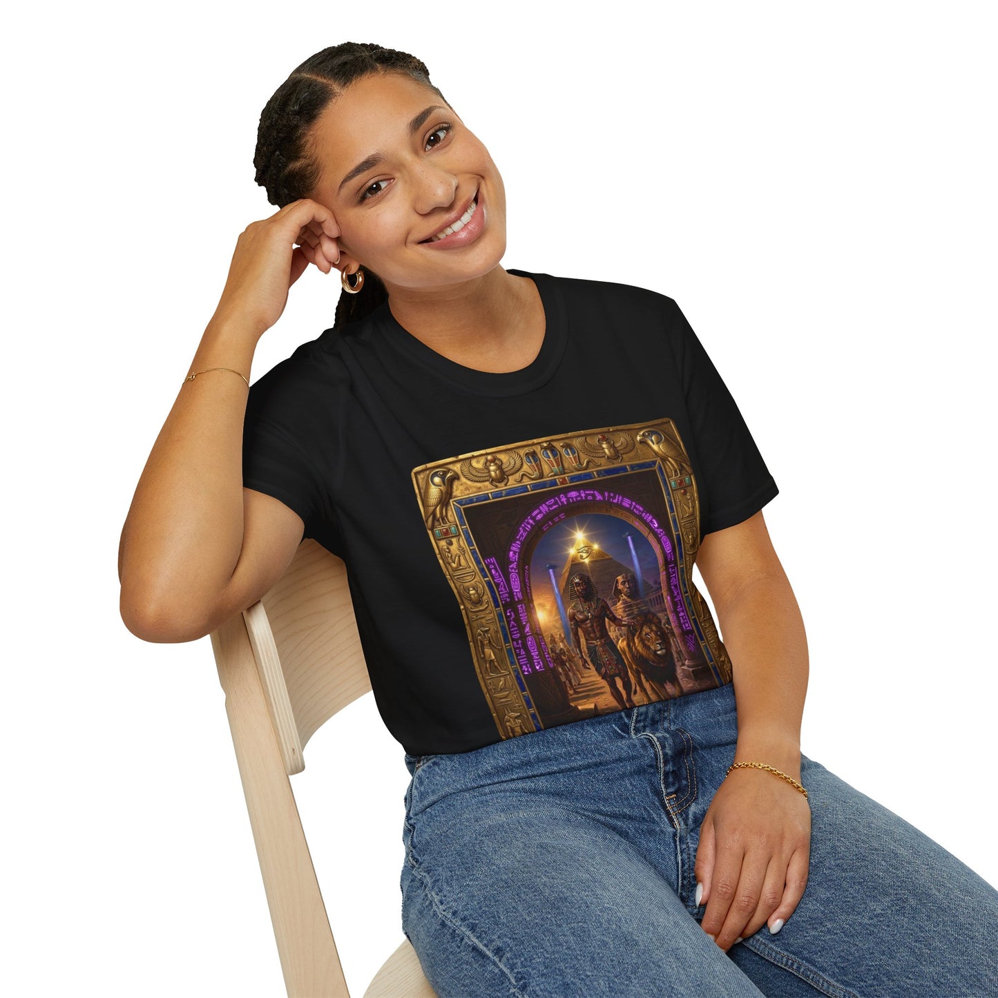 Ancient  Art 4 Supreme Authority -Unisex Softstyle T-Shirt