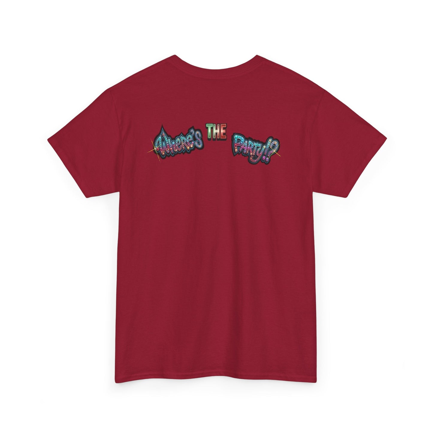 Where's The Party Italian Remix- Supreme Authority -Unisex Heavy Cotton Tee
