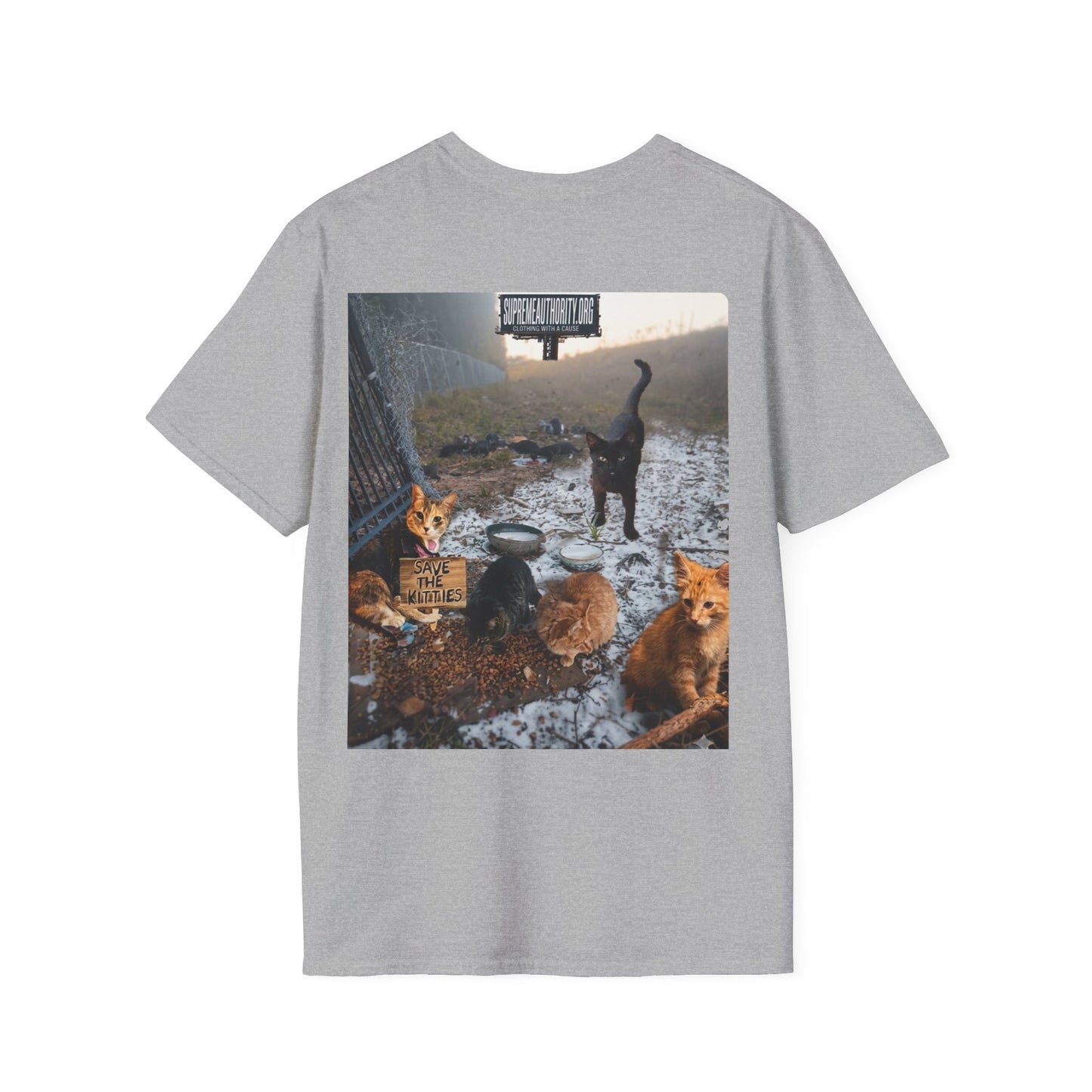 SAVE THE KITTIES 2 - Unisex Soft style T-Shirt