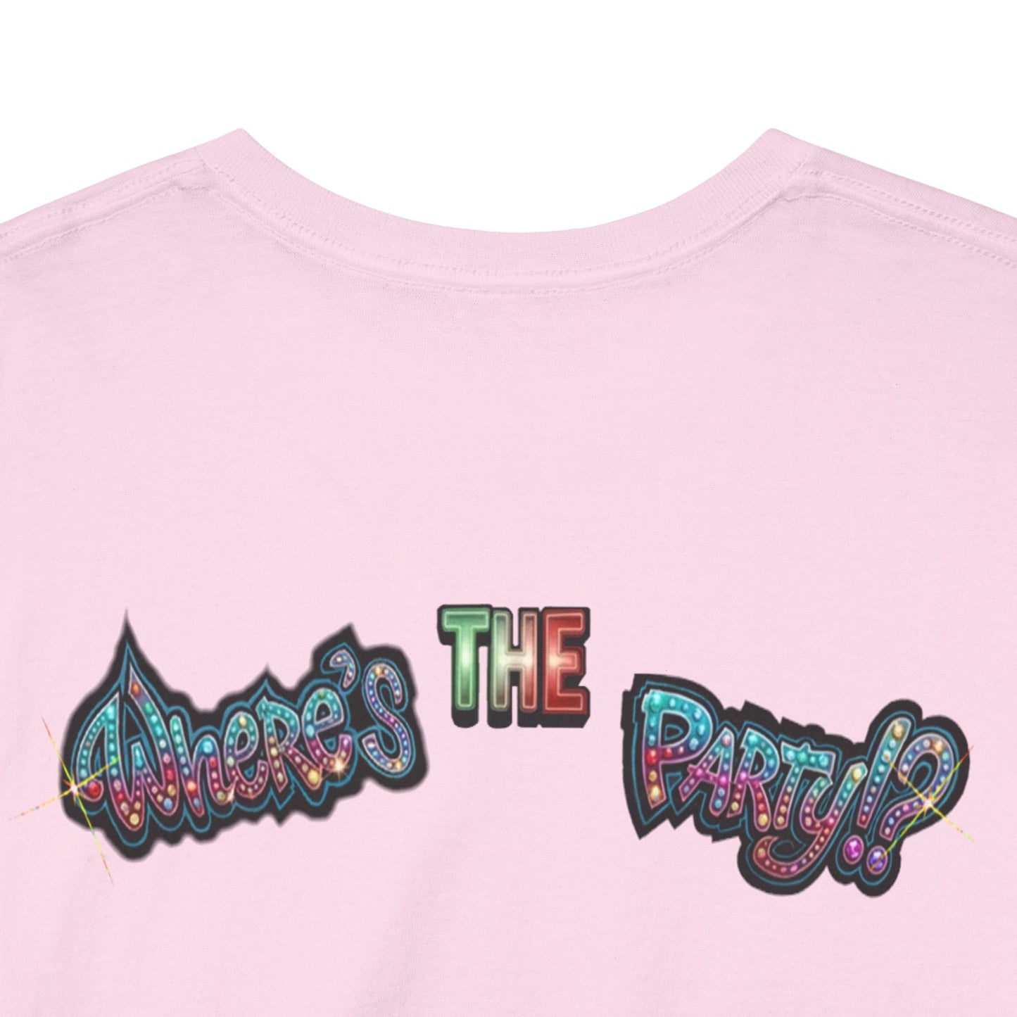 Where's The Party Italian Remix- Supreme Authority -Unisex Heavy Cotton Tee