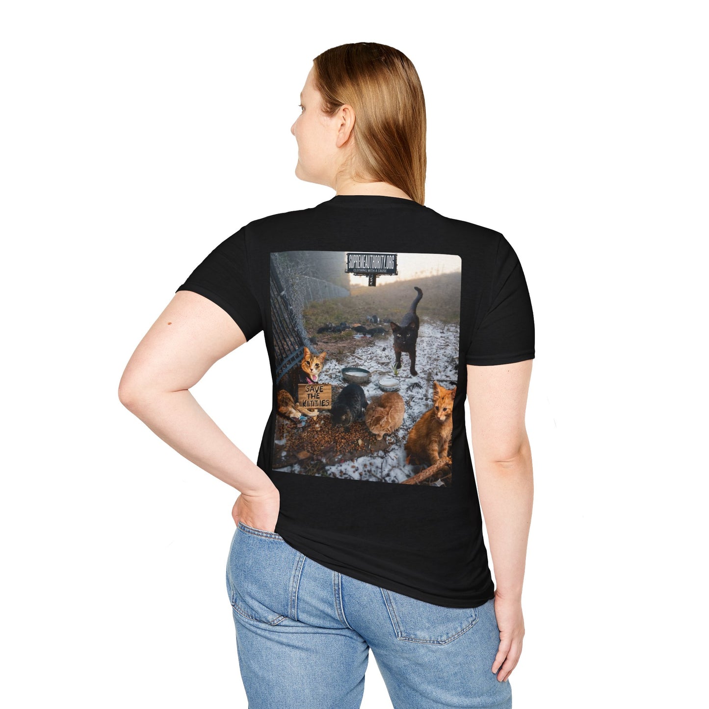 SAVE THE KITTIES 2 - Unisex Soft style T-Shirt