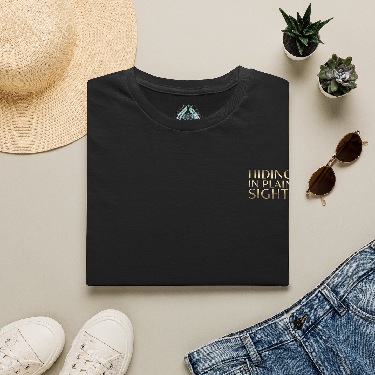 HIDING IN PLAIN SIGHT -Supreme Authority - Unisex Soft style T-Shirt