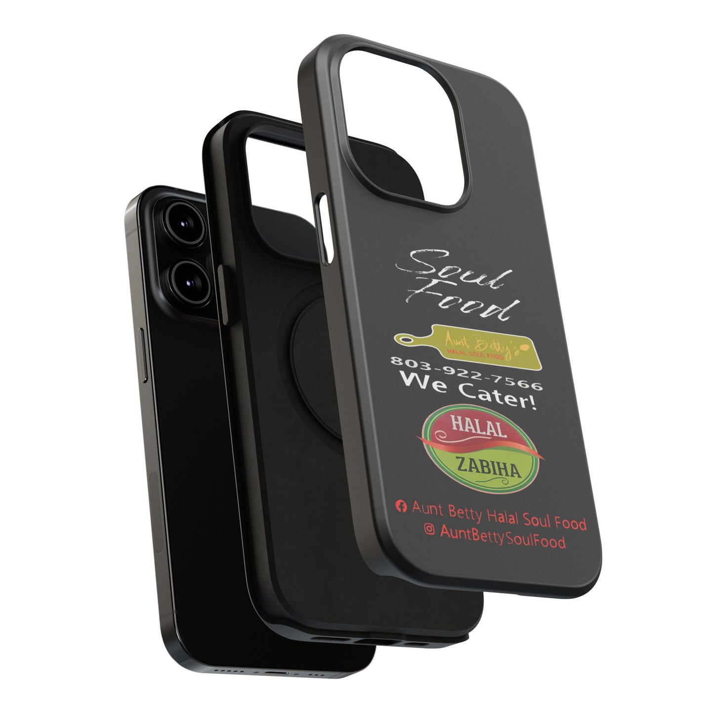 Aunt Betty's Soul Food - Custom - Iphones ONLY - Impact-Resistant Cases