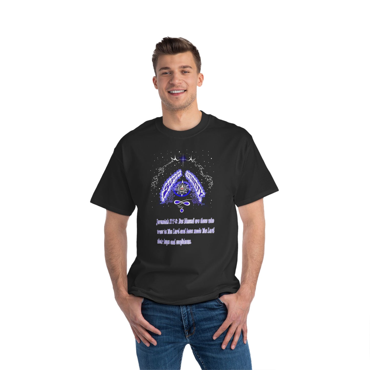 Supreme Authority -Jeremiah 17: 7-8 Beefy-T®  Short-Sleeve T-Shirt